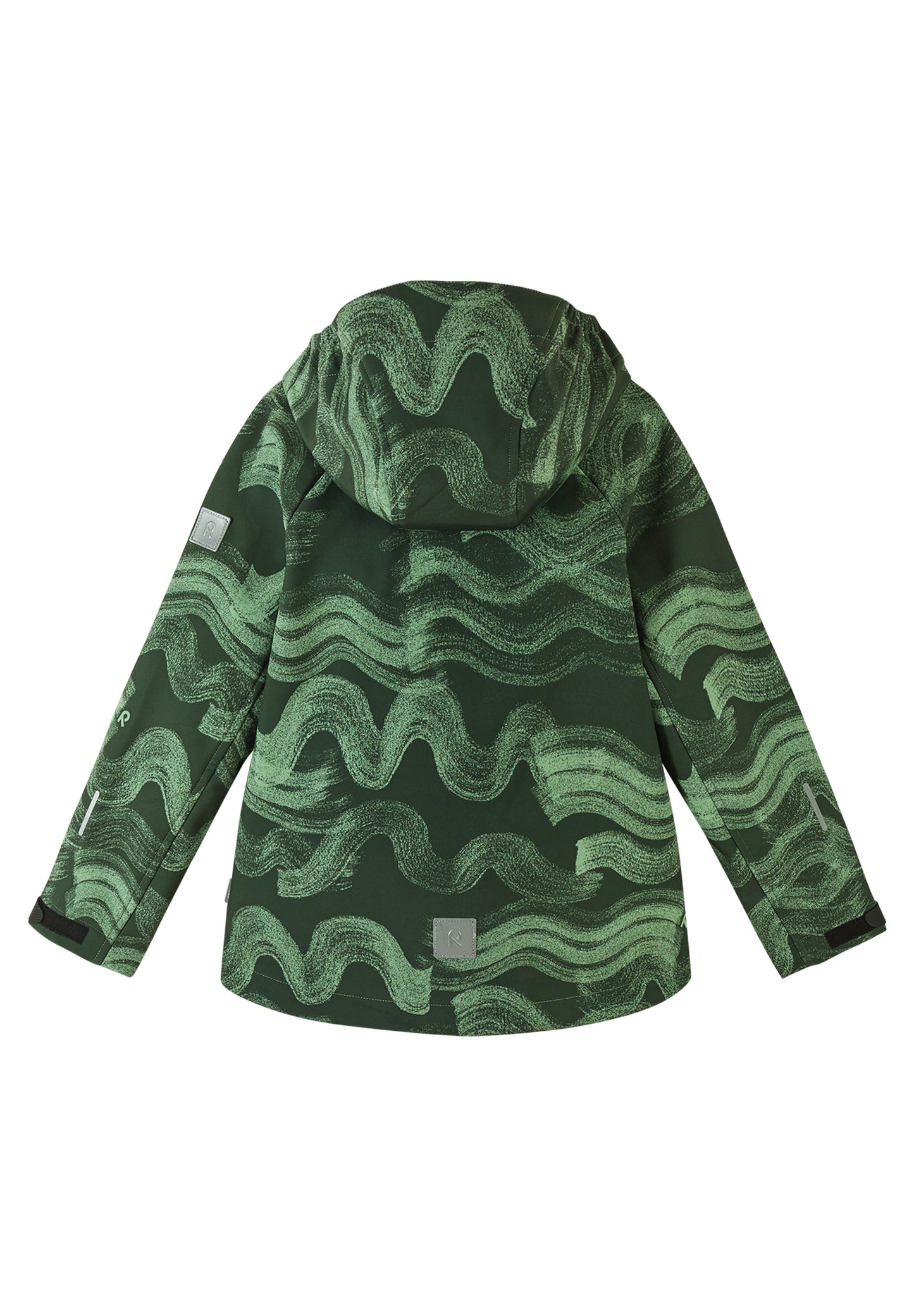 REIMA gefütterte Softshell-Jacke<br> Aitoo<br> Gr. 140, 146, 152, 158, 164 <br>aussen Softshell<br>innen weiches Fleece <br>regulierbare Ärmelbündchen<br> WS 10'000 mm