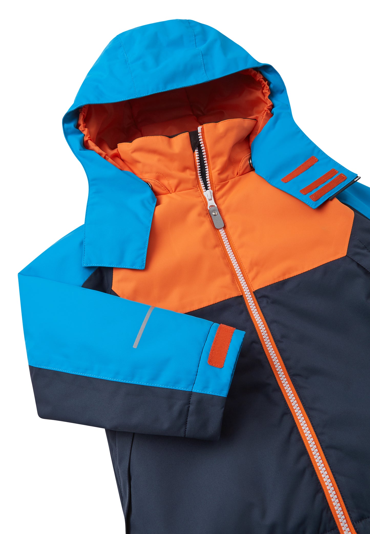 REIMA TEC Skijacke/Winterjacke Autti <br>Gr. 104, 110, 116, 122, 134, 140<br> Schneefang & verstellbare Ärmelbündchen<br> funktionelle Details<br> WS 10'000 mm