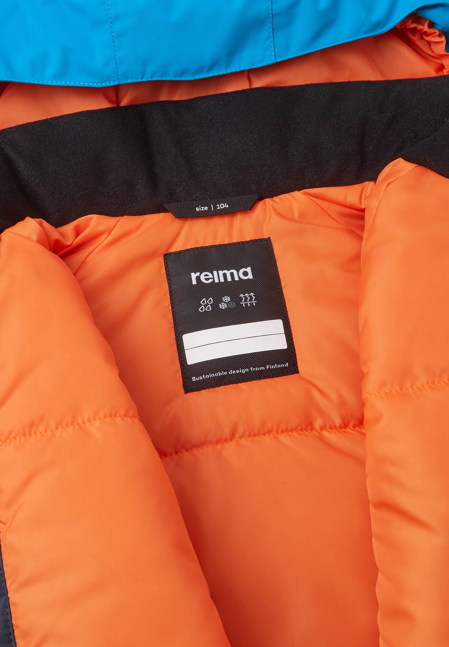 REIMA TEC Skijacke/Winterjacke Autti <br>Gr. 104, 110, 116, 122, 134, 140<br> Schneefang & verstellbare Ärmelbündchen<br> funktionelle Details<br> WS 10'000 mm