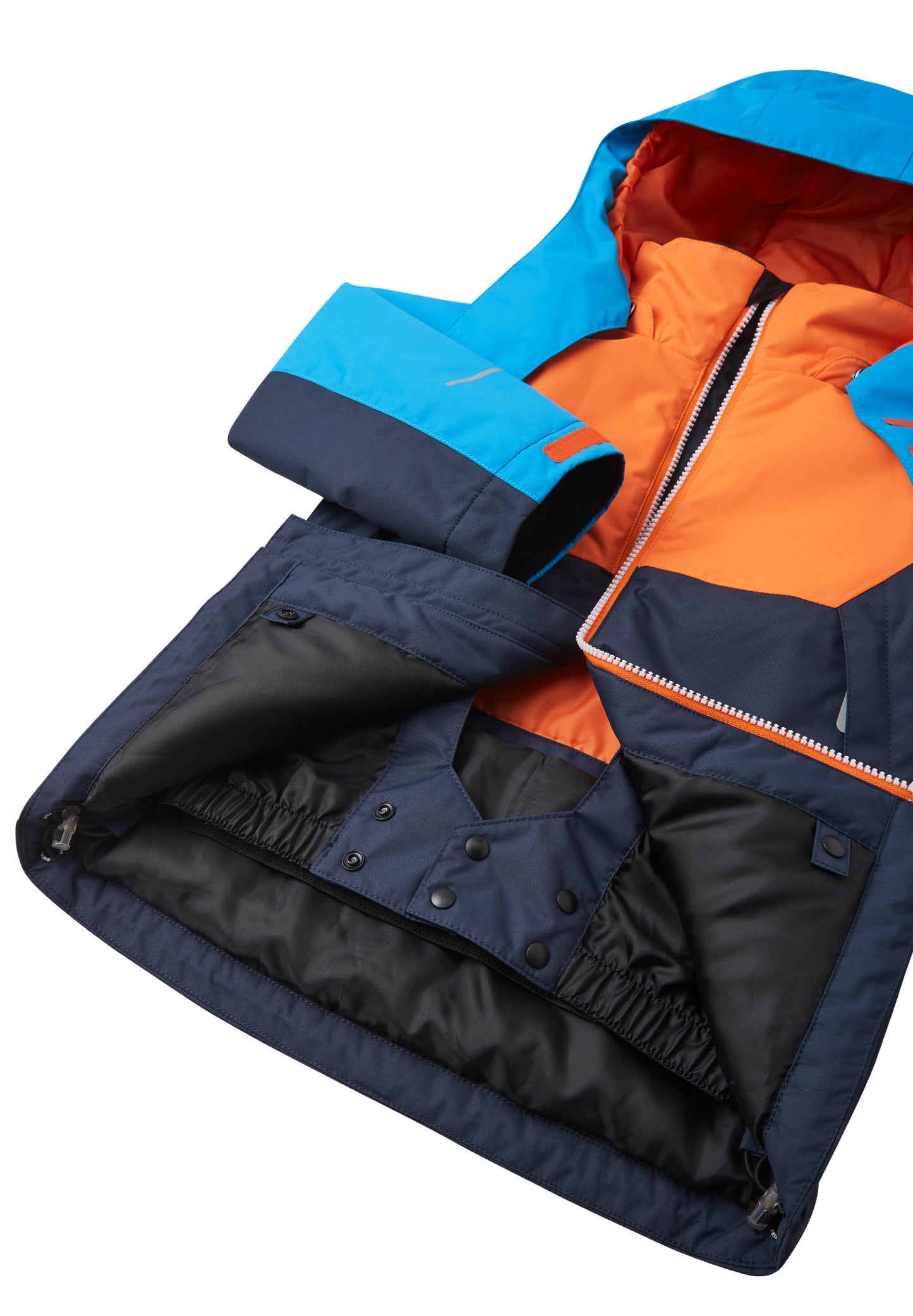 REIMA TEC Skijacke/Winterjacke Autti <br>Gr. 104, 110, 116, 122, 134, 140<br> Schneefang & verstellbare Ärmelbündchen<br> funktionelle Details<br> WS 10'000 mm
