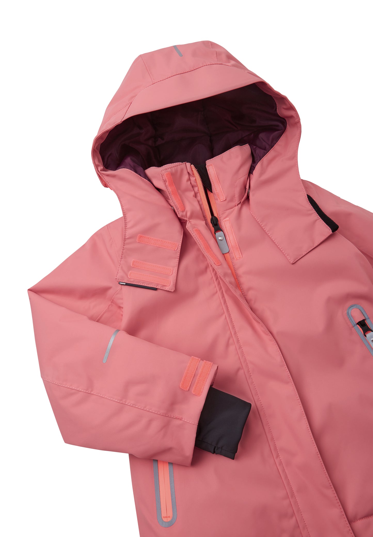 REIMA TEC Skijacke/Winterjacke<br> Kiiruna <br>Gr. 104 bis 140<br> Schneefang & verstellbare Ärmelbündchen mit Lycraeinsätzen<br> funktionelle Details<br> WS 12'000 mm