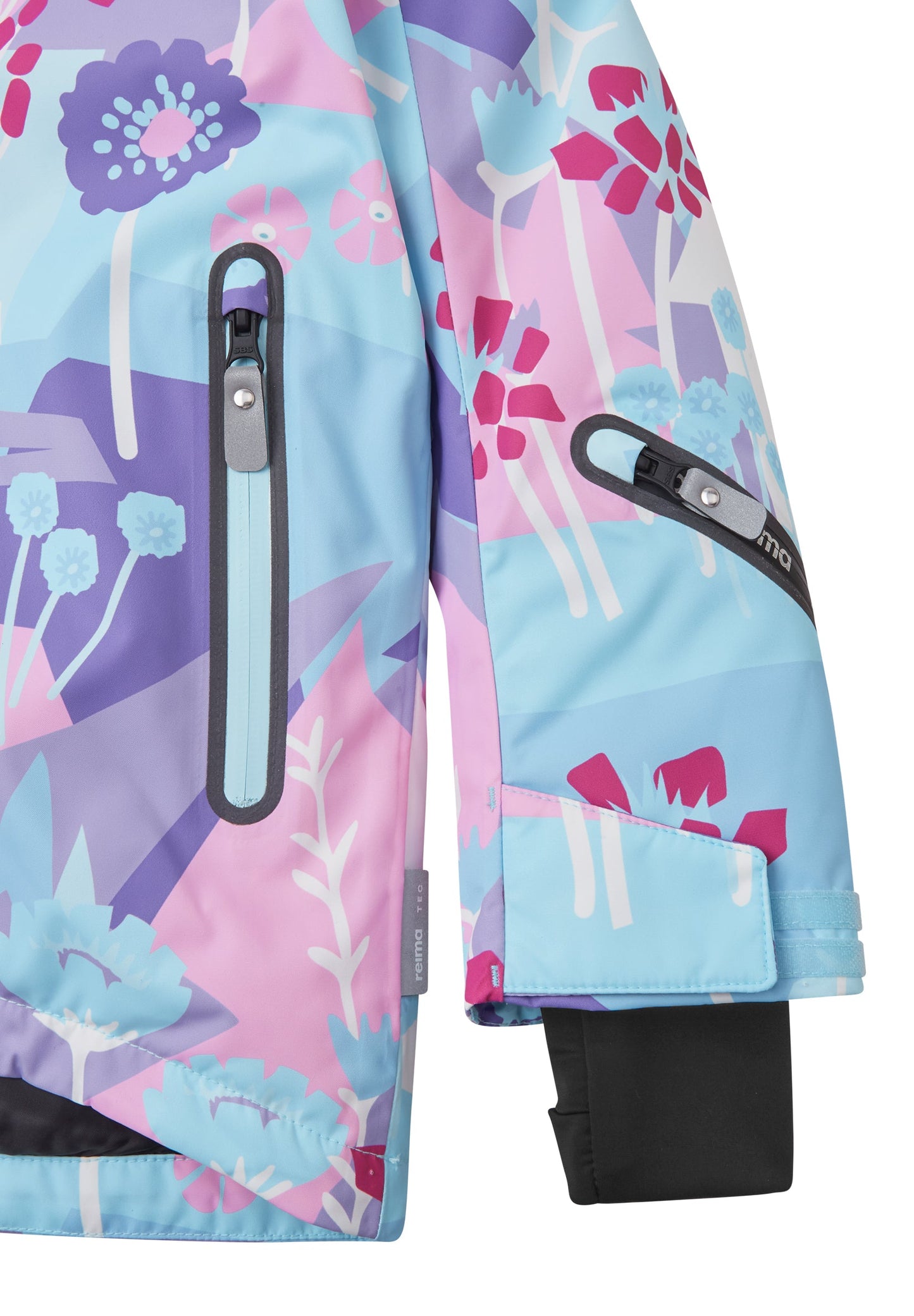 REIMA TEC Skijacke/Winterjacke<br> Kiiruna <br>Gr. 92, 98<br> Schneefang & verstellbare Ärmelbündchen mit Lycraeinsätzen<br> funktionelle Details<br> WS 12'000 mm