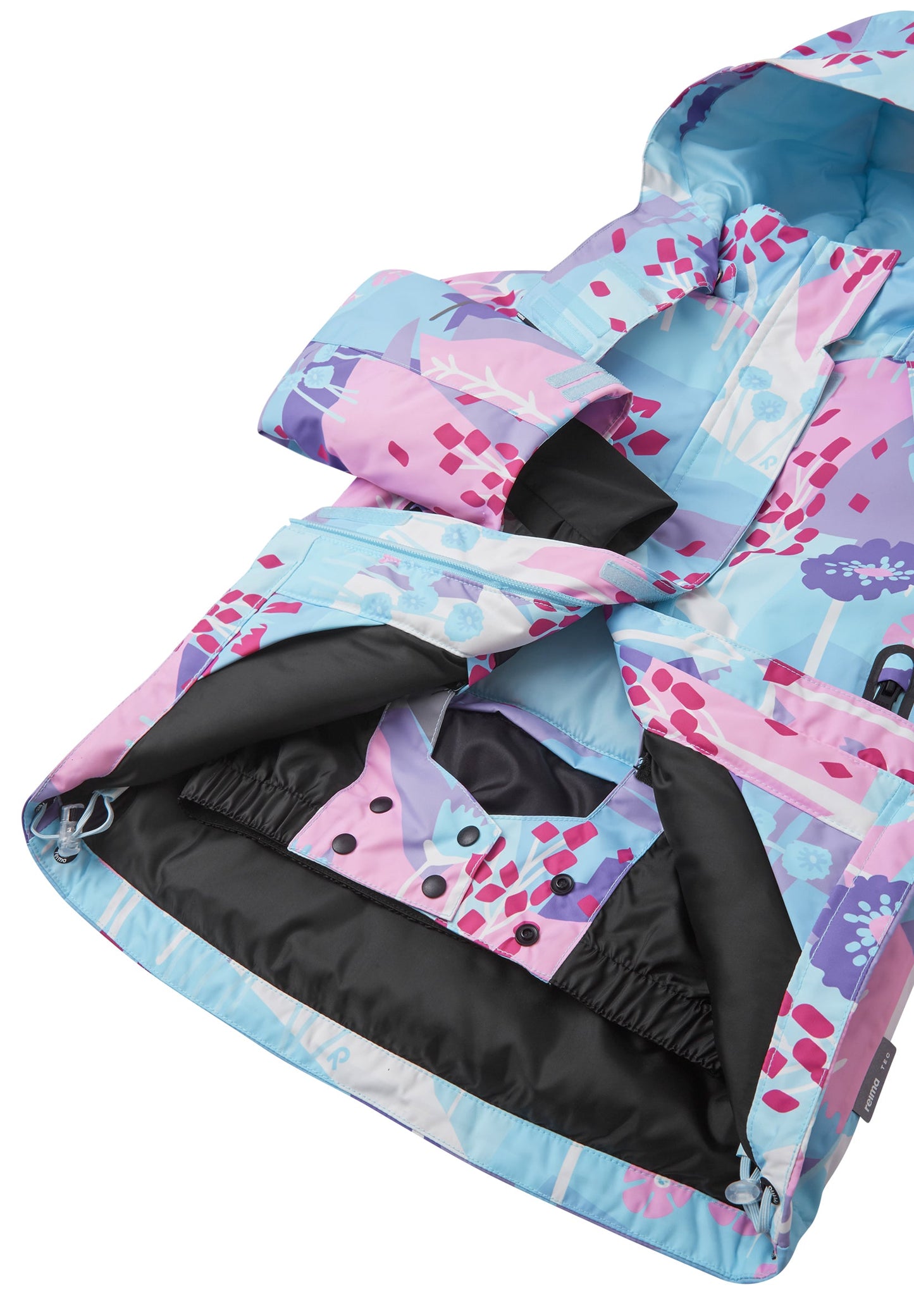 REIMA TEC Skijacke/Winterjacke<br> Kiiruna <br>Gr. 92, 98<br> Schneefang & verstellbare Ärmelbündchen mit Lycraeinsätzen<br> funktionelle Details<br> WS 12'000 mm
