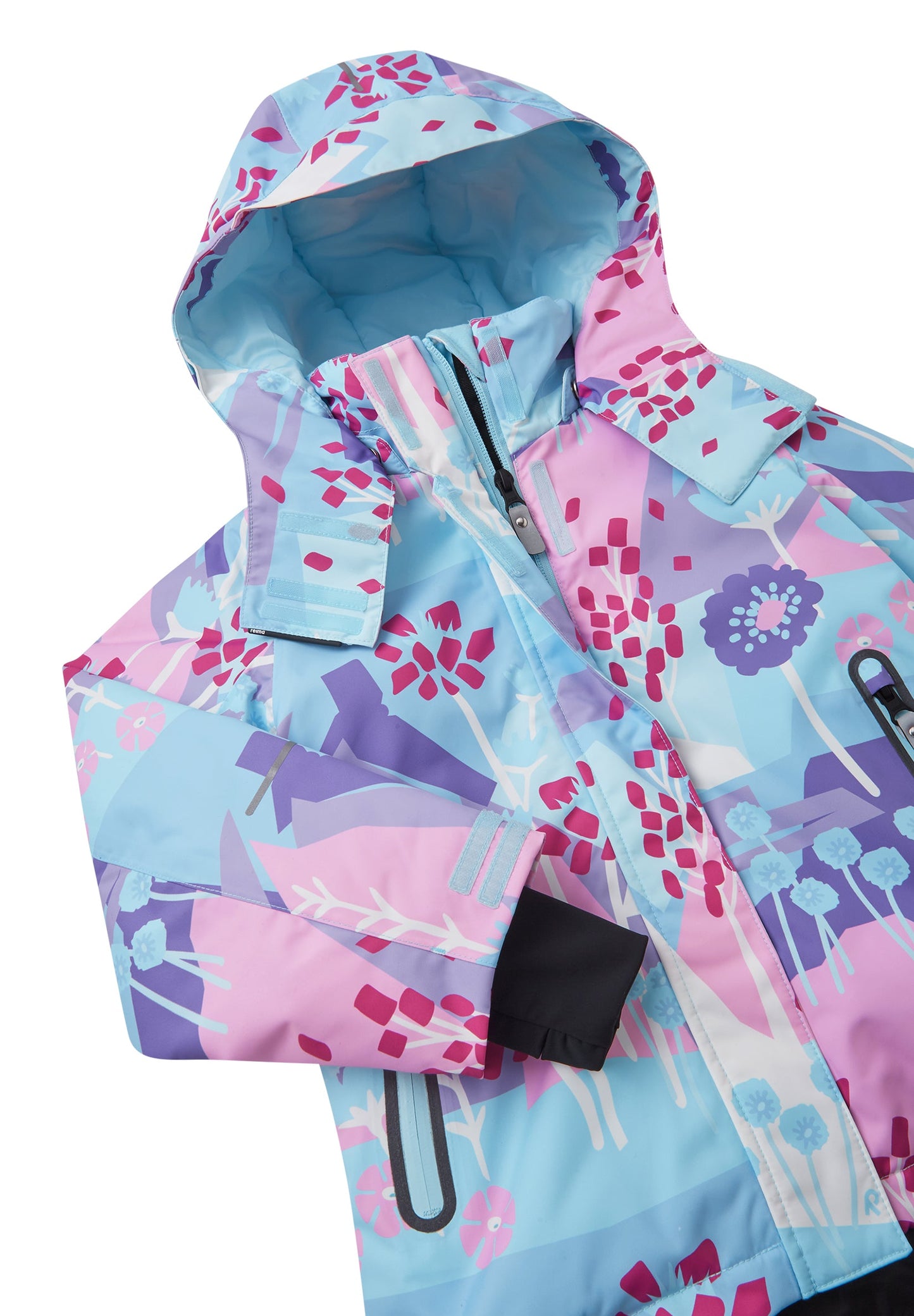 REIMA TEC Skijacke/Winterjacke<br> Kiiruna <br>Gr. 92, 98<br> Schneefang & verstellbare Ärmelbündchen mit Lycraeinsätzen<br> funktionelle Details<br> WS 12'000 mm