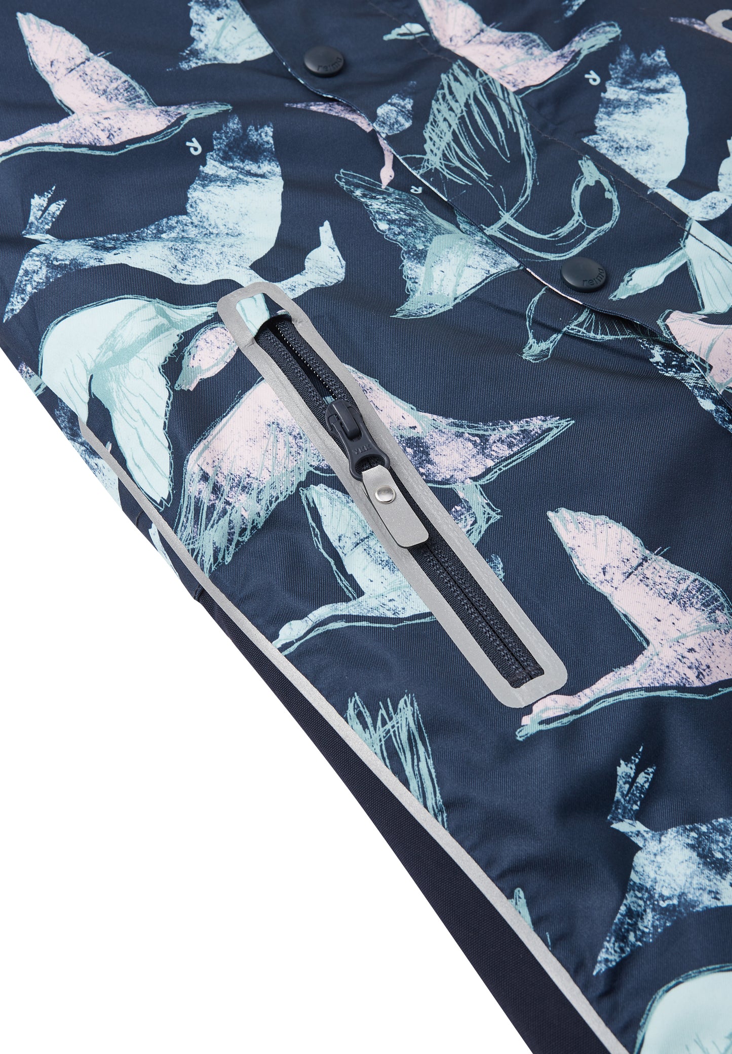 REIMA TEC+ Winteroverall/Skianzug <br>Kipina <br>Gr. 104 bis 140 <br>extra robuster Po-Bereich <br> Taille regulierbar <br> Beinende mit Druckknopf erweiterbar<br>auch ohne Kunstpelz tragbar <br>abnehmbare Fuss-Schlaufen<br> WS 12'000 mm