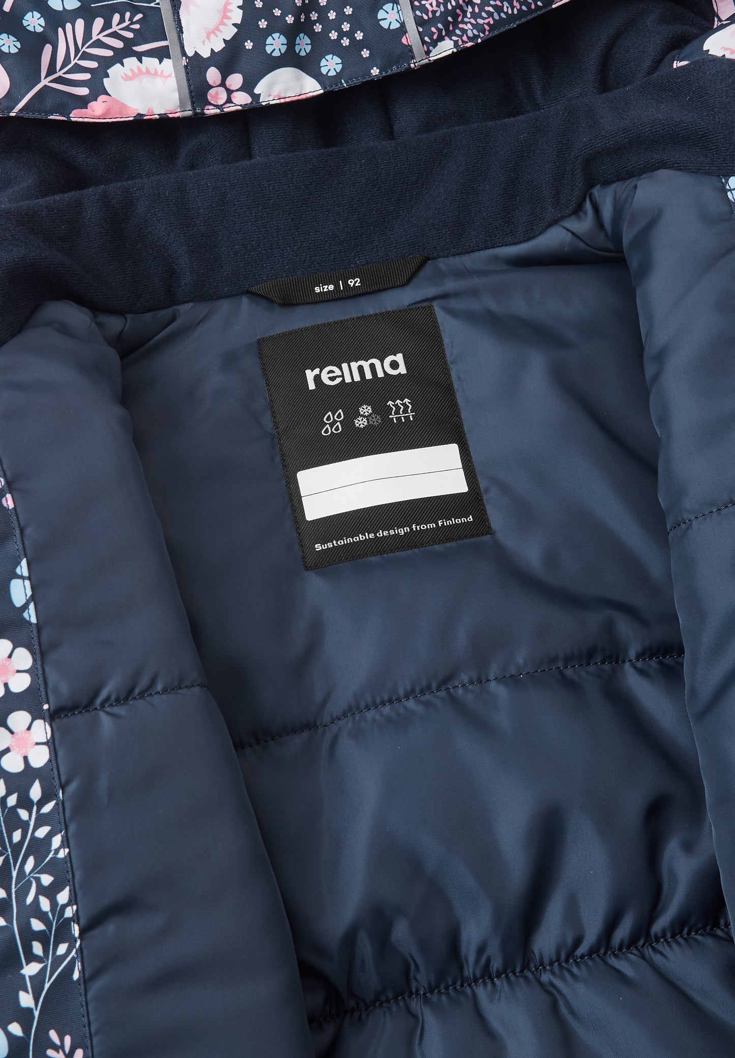 REIMA TEC Winterjacke Kuhmoinen <br>Gr. 104, 110 <br> Taille regulierbar<br> WS 10'000