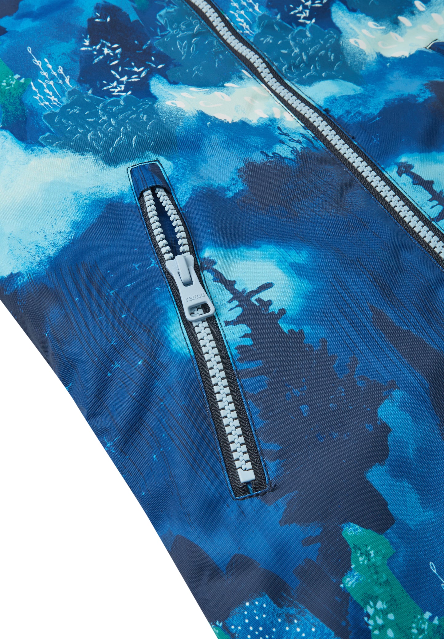REIMA TEC+ Winteroverall/Skianzug <br>Kurikka <br>Gr. 104 bis 140 <br>extra robuster Po- und Knie/Schienbeinbereich <br>abnehmbare Fuss-Schlaufen <br>WS 10'000 mm