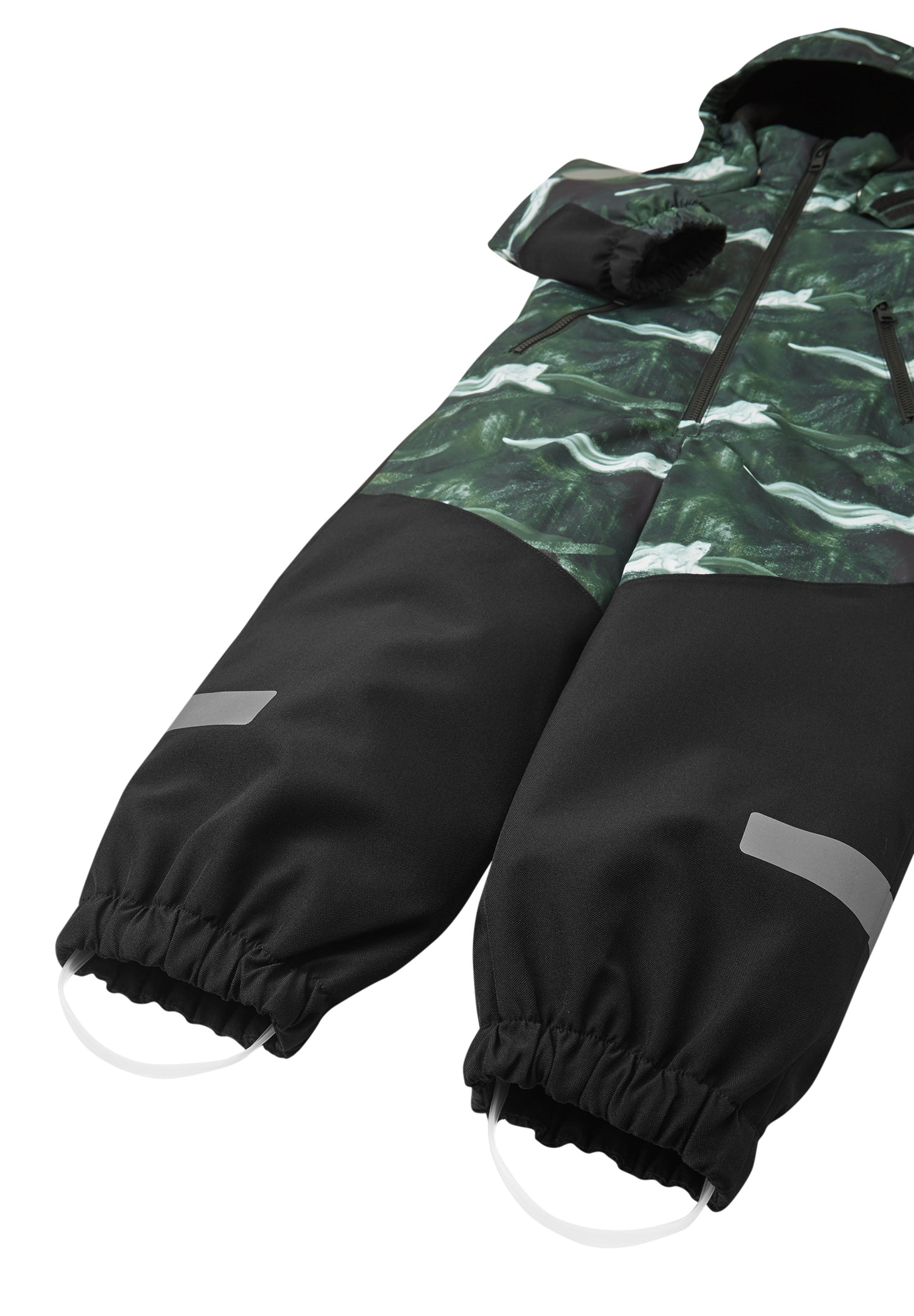 REIMA TEC+ Winteroverall/Skianzug <br>Kurikka <br>Gr. 104 bis 140 <br>extra robuster Po- und Knie/Schienbeinbereich <br>abnehmbare Fuss-Schlaufen <br>WS 10'000 mm