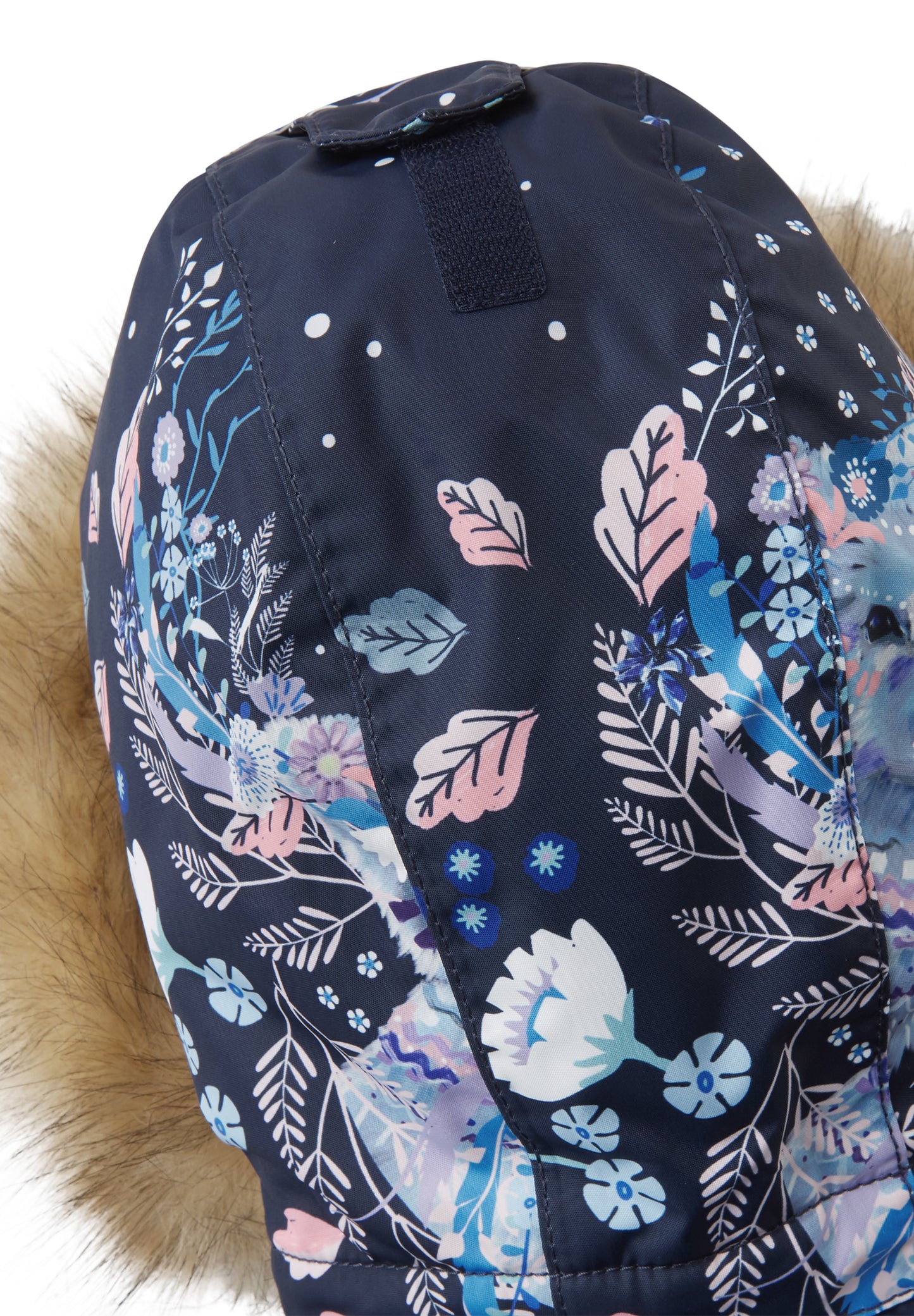 REIMA TEC Winterjacke/Parka Muhvi <br>Gr. 104 bis 140 <br>Kunstpelz abnehmbar, langer Schnitt<br> WS 12'000 mm