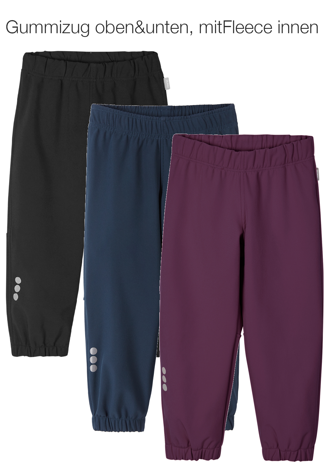 REIMA Softshellhose mit Fleece innen Oikotie 5100010A