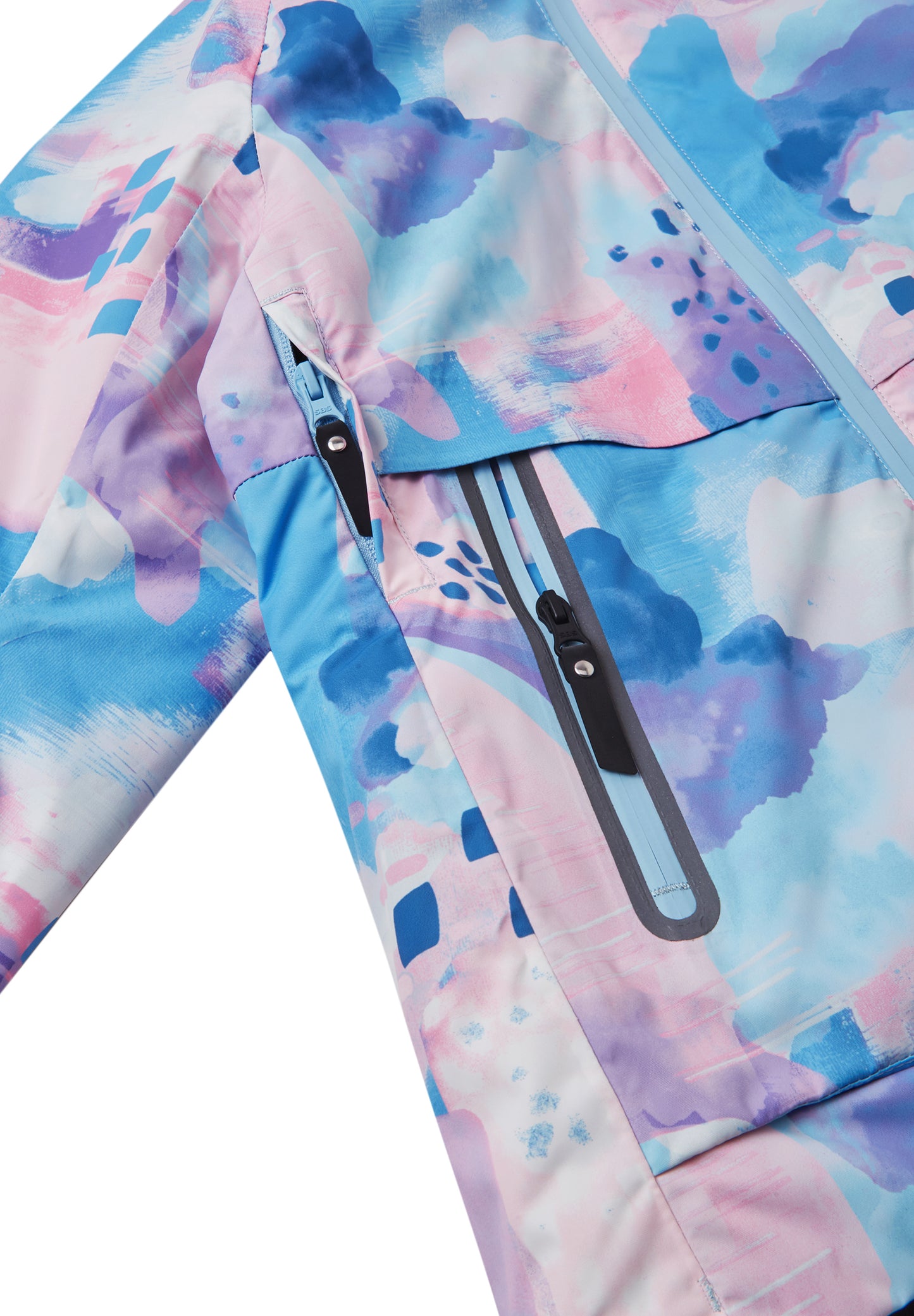 REIMA TEC Skijacke/Winterjacke Posio <br>Gr. 146, 158, 164<br> Schneefang & verstellbare Ärmelbündchen mit Lycraeinsätzen<br> Lüftungs-Reissverschlüsse & wasserabweisende Taschen- und Front-Reissverschlüsse <br>funktionelle Details<br> WS 12'000 mm