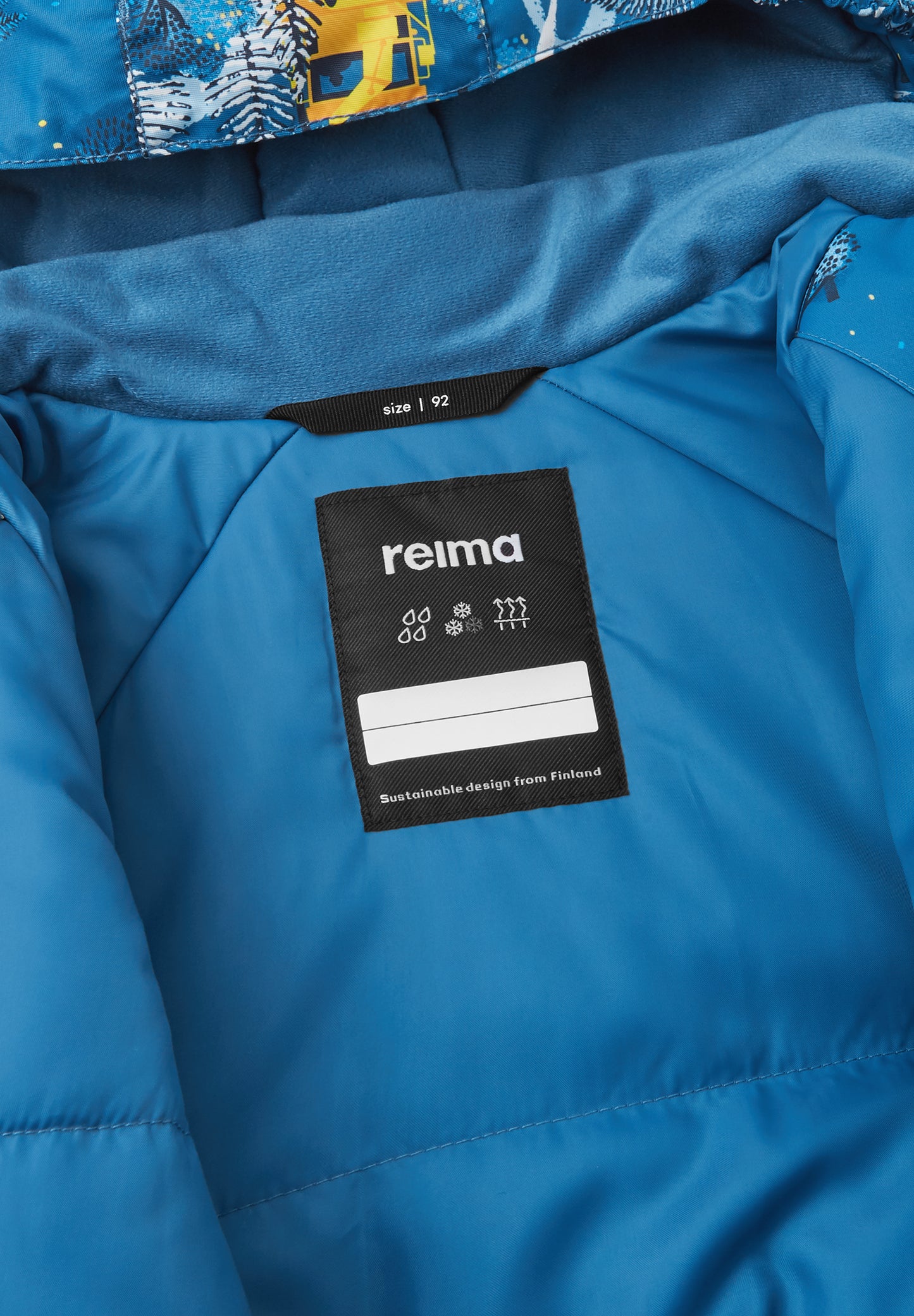 REIMA TEC Winteroverall/Skianzug<br> Puhuri <br>Gr. 74 bis 98 <br> Po-Bereich extra dick isoliert<br> abnehmbare Fuss-Schlaufen<br> WS 10'000 mm
