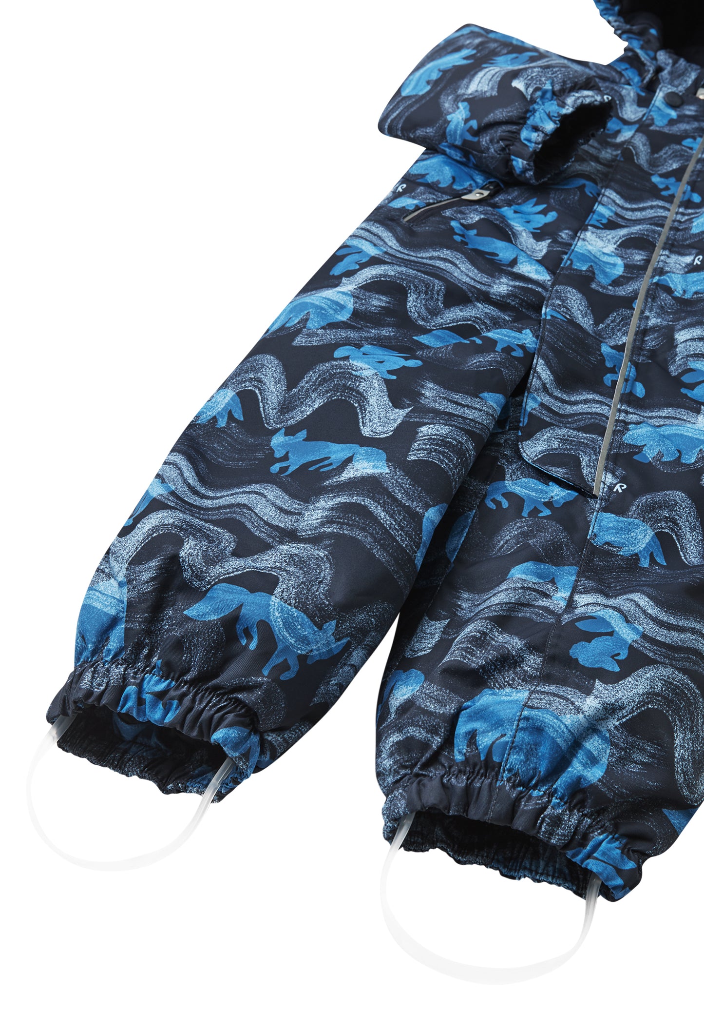 REIMA TEC Winteroverall/Skianzug<br> Puhuri <br>Gr. 74 bis 98 <br> Po-Bereich extra dick isoliert<br> abnehmbare Fuss-Schlaufen<br> WS 10'000 mm