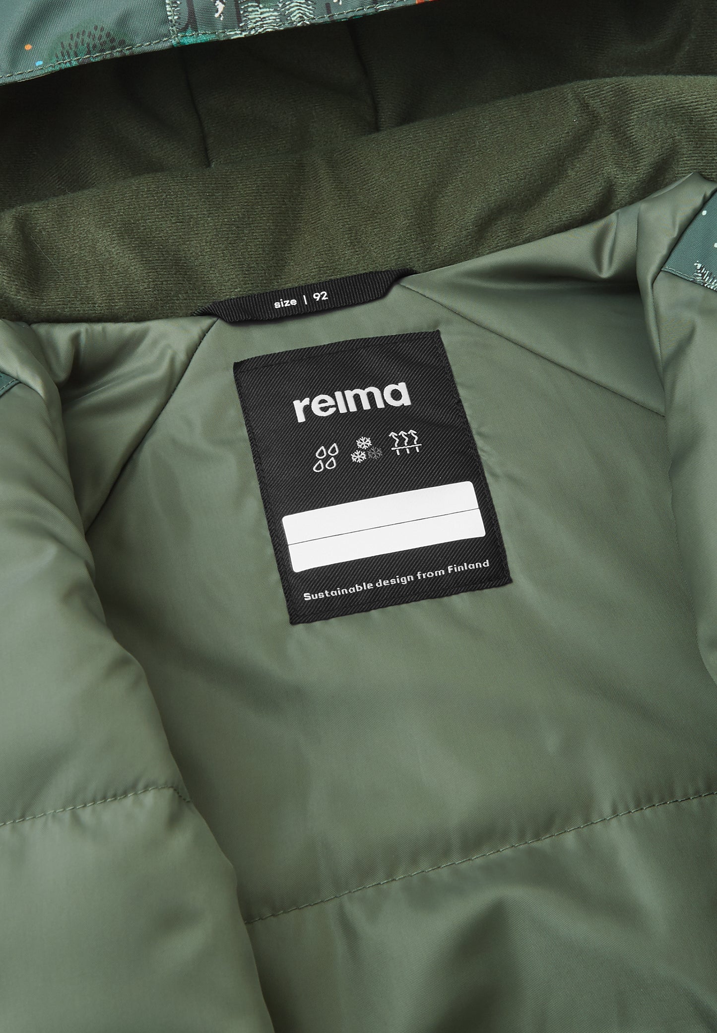 REIMA TEC Winteroverall/Skianzug<br> Puhuri <br>Gr. 74 bis 98 <br> Po-Bereich extra dick isoliert<br> abnehmbare Fuss-Schlaufen<br> WS 10'000 mm