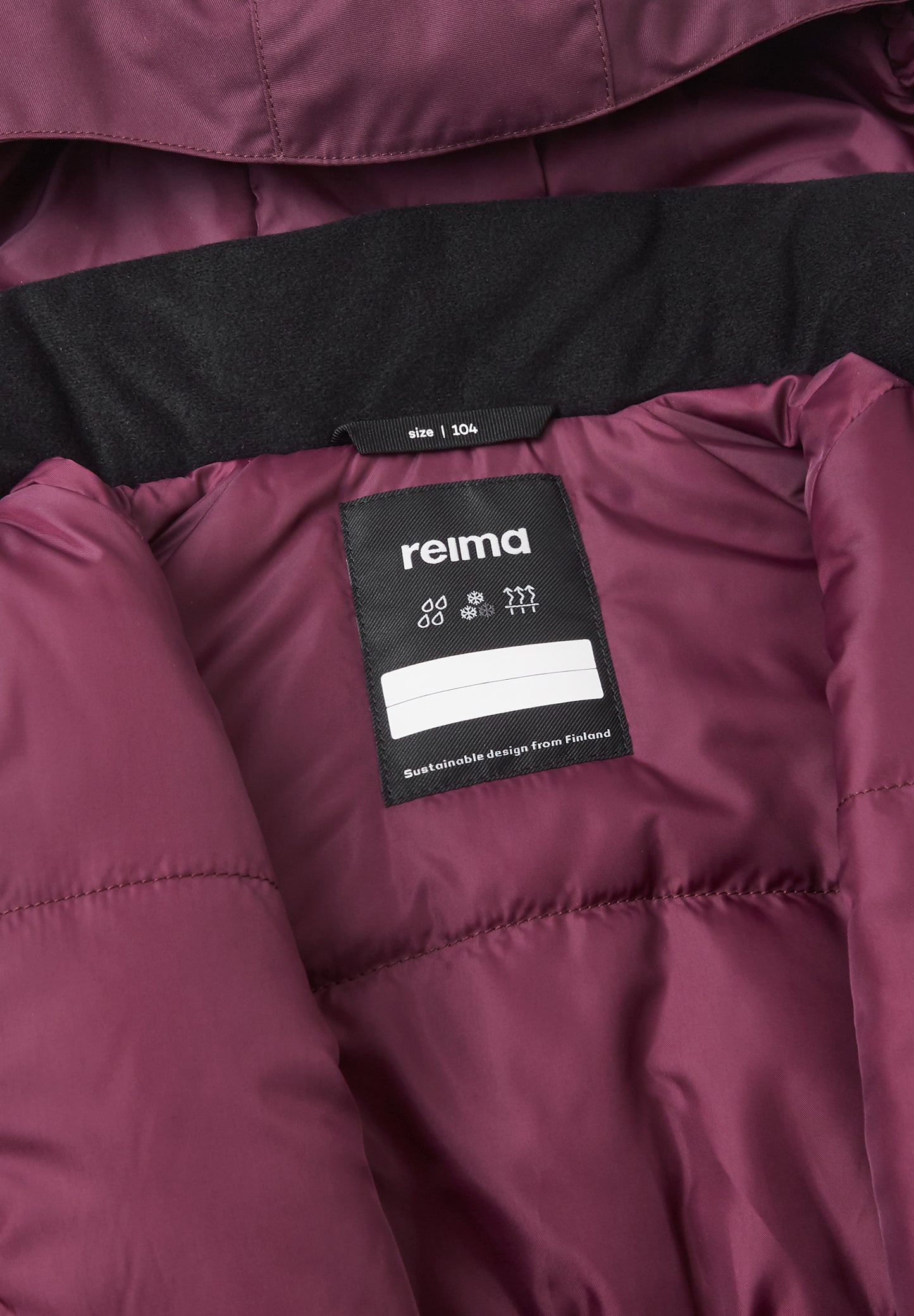 REIMA TEC Skijacke/Winterjacke Salla <br>Gr. 92, 98<br> Schneefang & verstellbare Ärmelbündchen<br> funktionelle Details<br> WS 10'000 mm