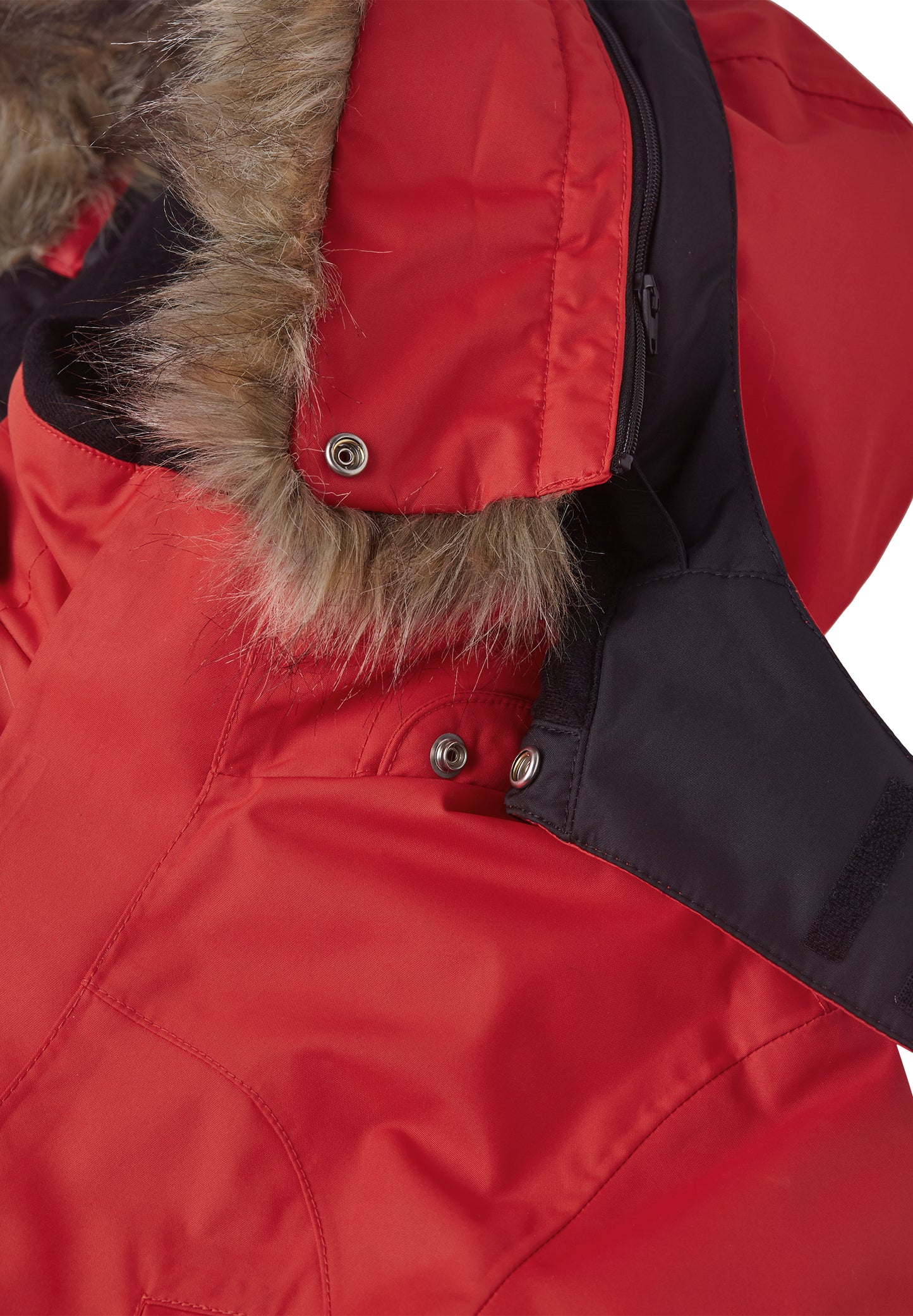 REIMA TEC warme Winter-Daunenjacke/Parka Serkku<br> Gr. 104 bis 164<br> auch ohne Kunst-Pelz tragbar<br> 100% wasserdicht<br> echte zertifizierte Daune, waschbar<br> WS 12'000 mm