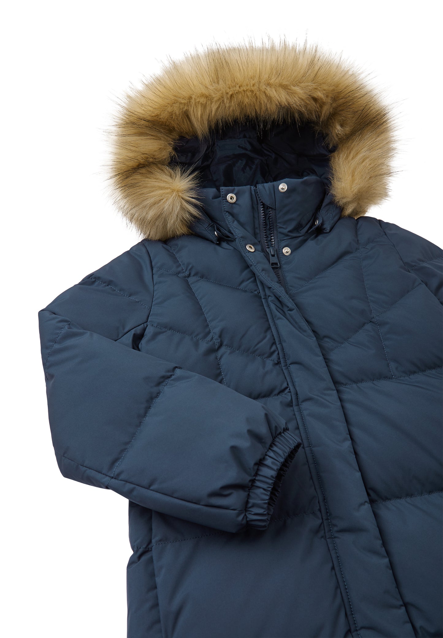 REIMA warmer Wintermantel Siemaus<br> Gr. 134 bis 164<br> warm wattiert mit Fellex (künstliche Daune)<br> lang geschnitten <br>WS 10'000 mm