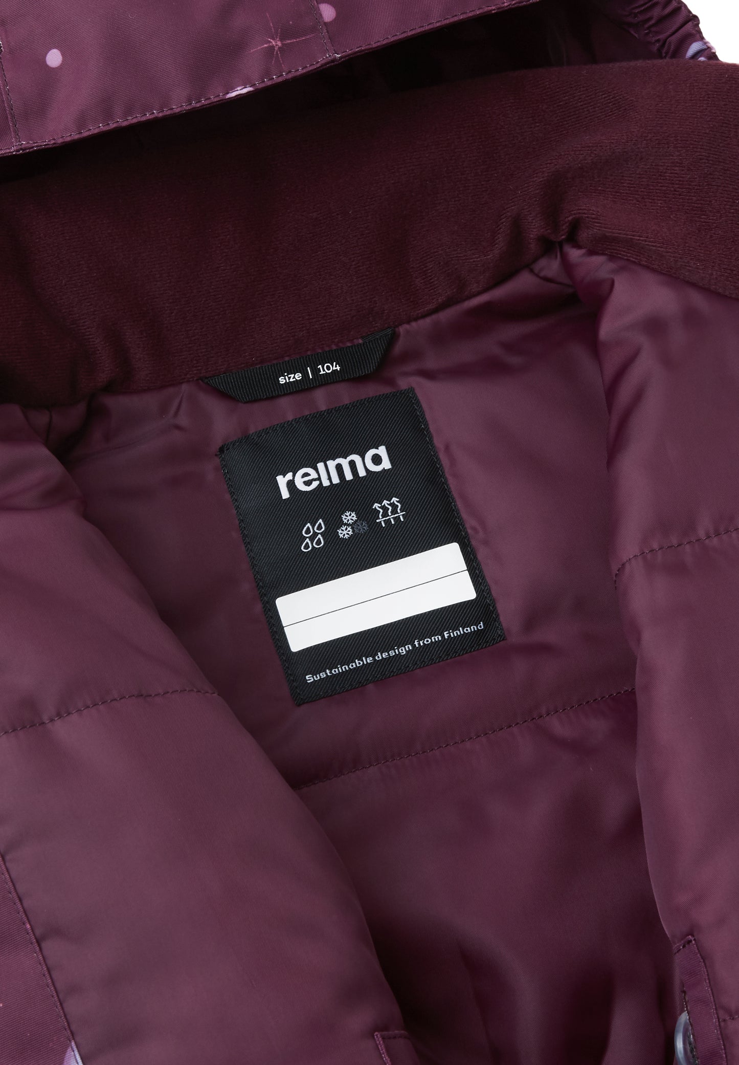 REIMA TEC Winterjacke/Parka Taho <br>Gr. 104 bis 152<br> Taille regulierbar<br> WS 10'000