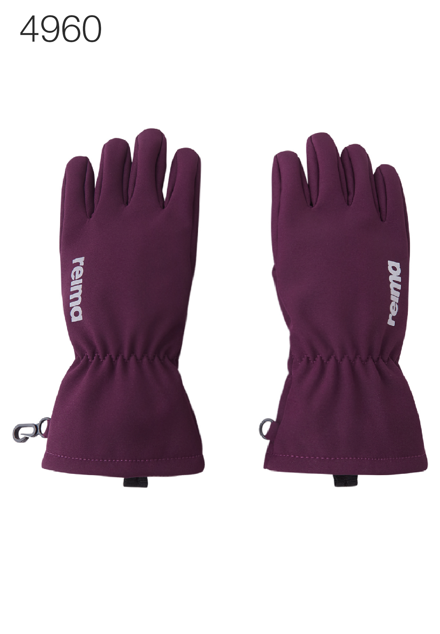 REIMA gefütterte Softshell Fingerhandschuhe <br>Tehden <br>Gr. 2 bis 8 (1-jährig - Erw.) <br>aussen Softshell<br> innen warmes Fleece<br> ideal für Übergangszeit + zum Velofahren<br> WS 10'000 mm