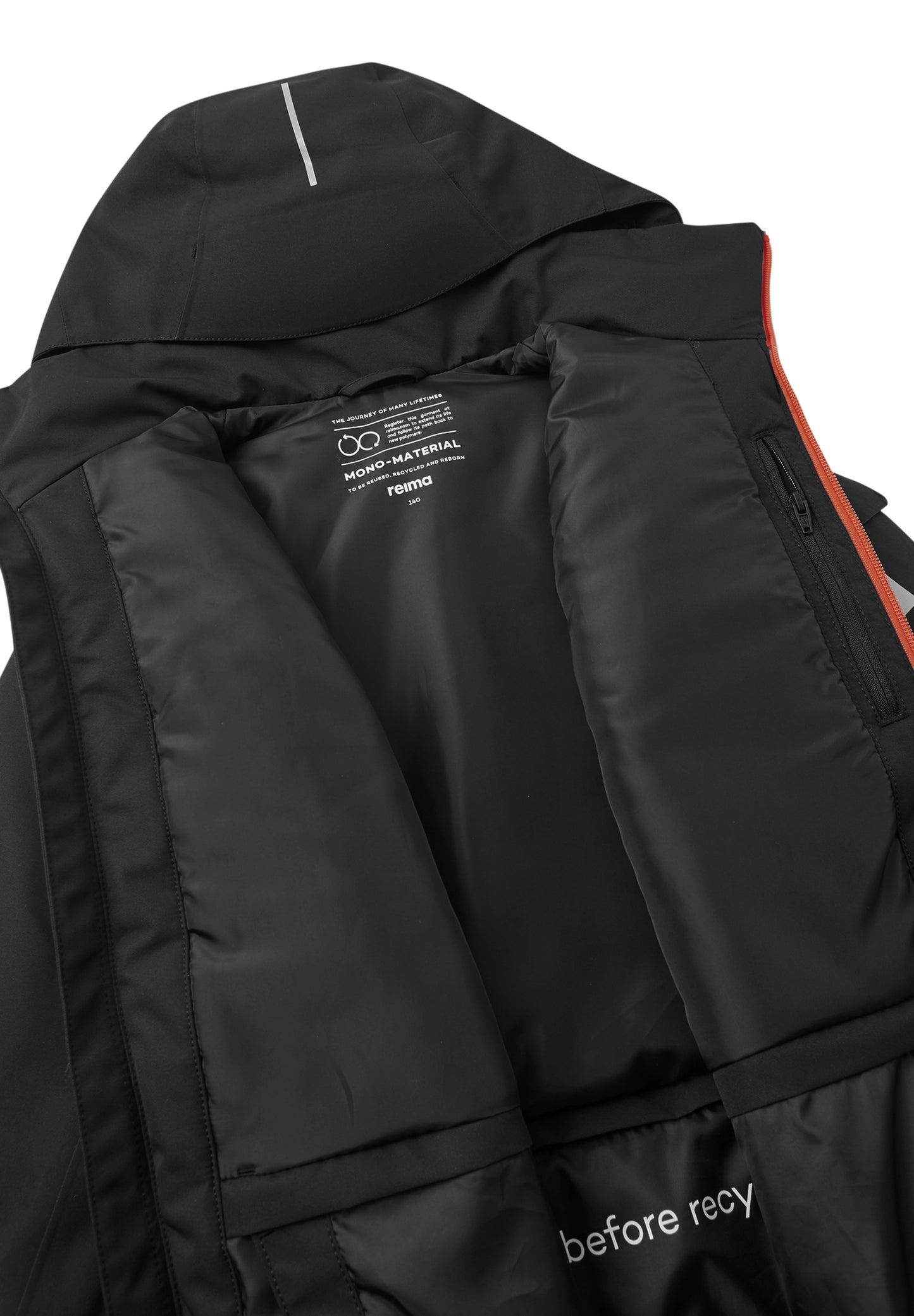 REIMA TEC Skijacke/Winterjacke Tieten <br>Gr. 128 bis 164<br> Schneefang & verstellbare Ärmelbündchen mit Lycraeinsätzen<br> funktionelle Details<br> WS 10'000 mm