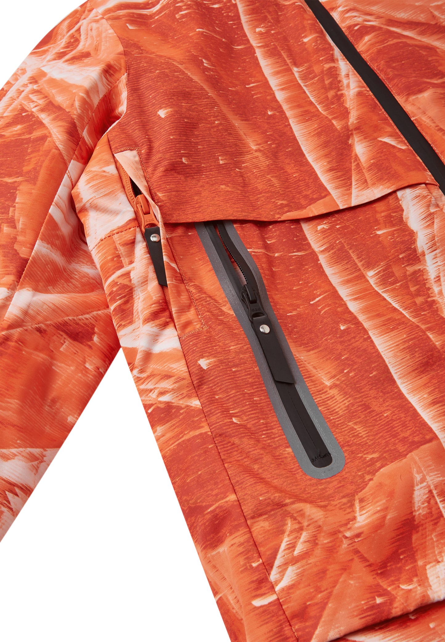 REIMA TEC Skijacke/Winterjacke<br> Tirro <br>Gr. 116 bis 164<br> Schneefang & verstellbare Ärmelbündchen mit Lycraeinsätzen<br> Lüftungs-Reissverschlüsse<br>funktionelle Details<br> WS 12'000 mm