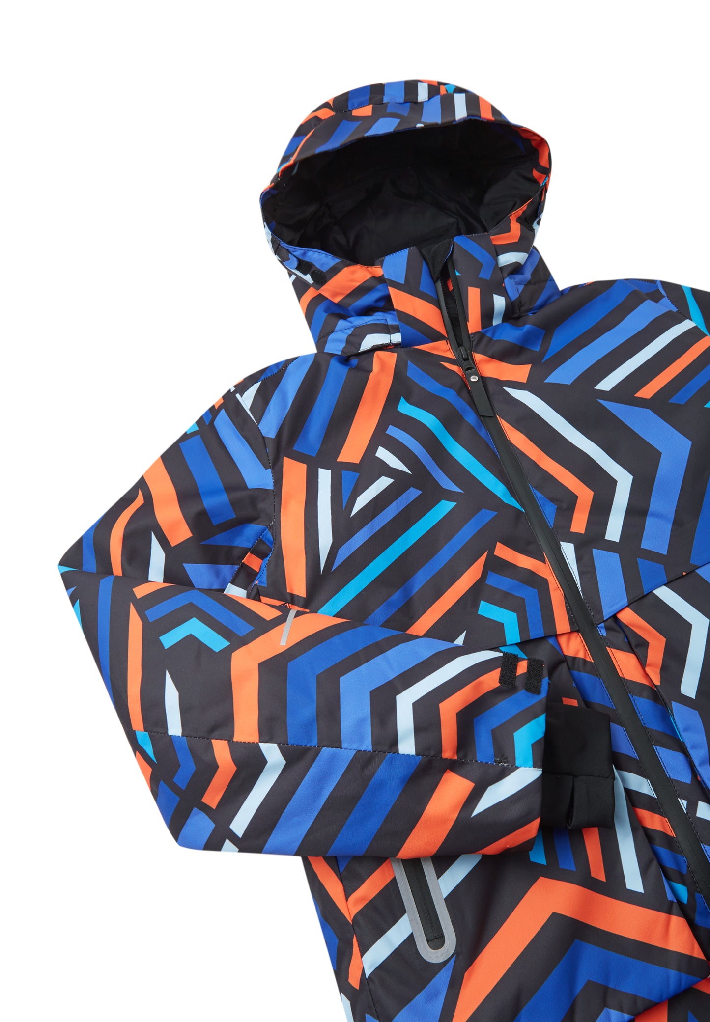 REIMA TEC Skijacke/Winterjacke<br> Tirro <br>Gr. 116 bis 164<br> Schneefang & verstellbare Ärmelbündchen mit Lycraeinsätzen<br> Lüftungs-Reissverschlüsse<br>funktionelle Details<br> WS 12'000 mm
