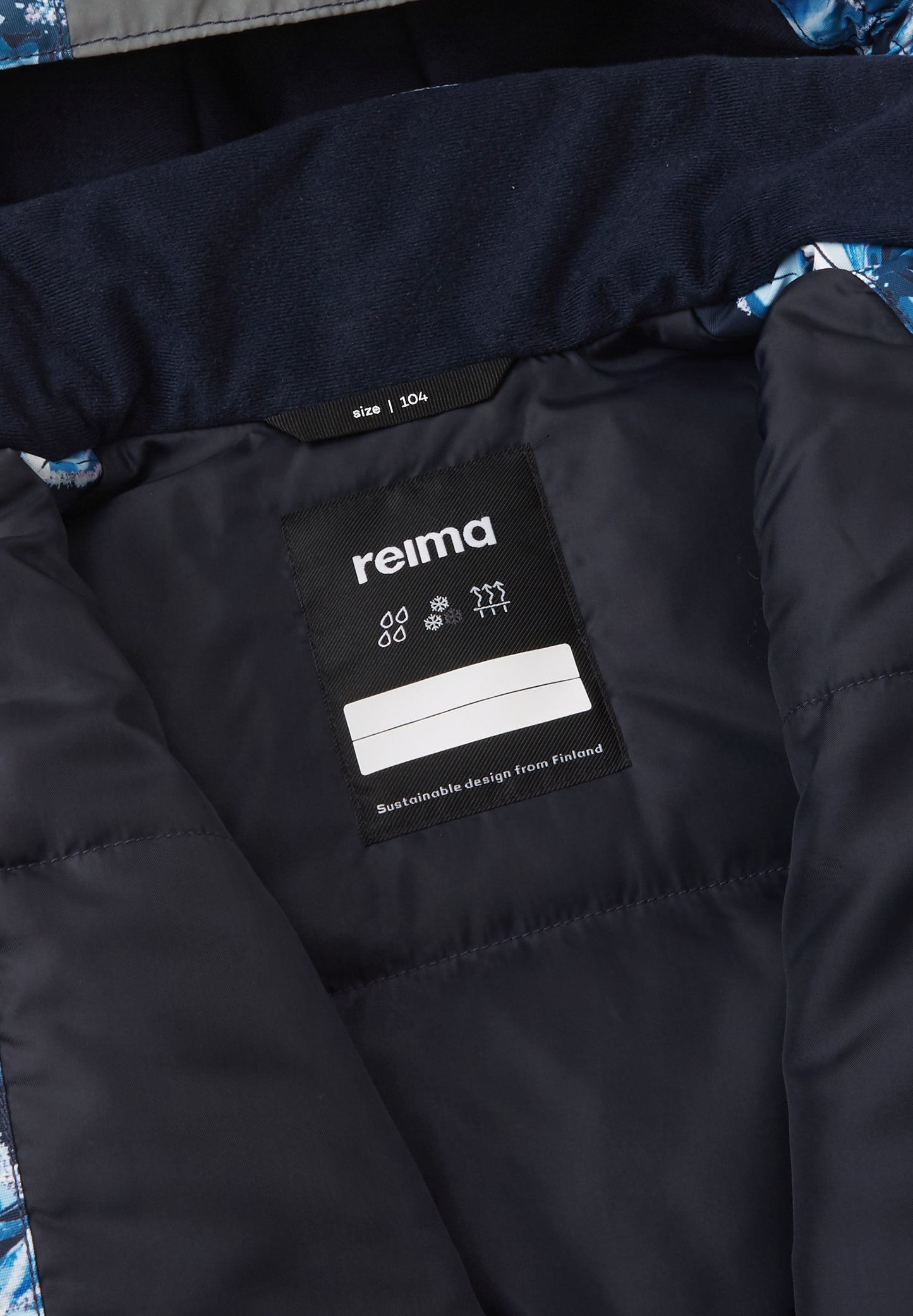 REIMA TEC Winterjacke/Parka Toki <br>Gr. 104 bis 140 <br> Taille regulierbar<br> WS 10'000