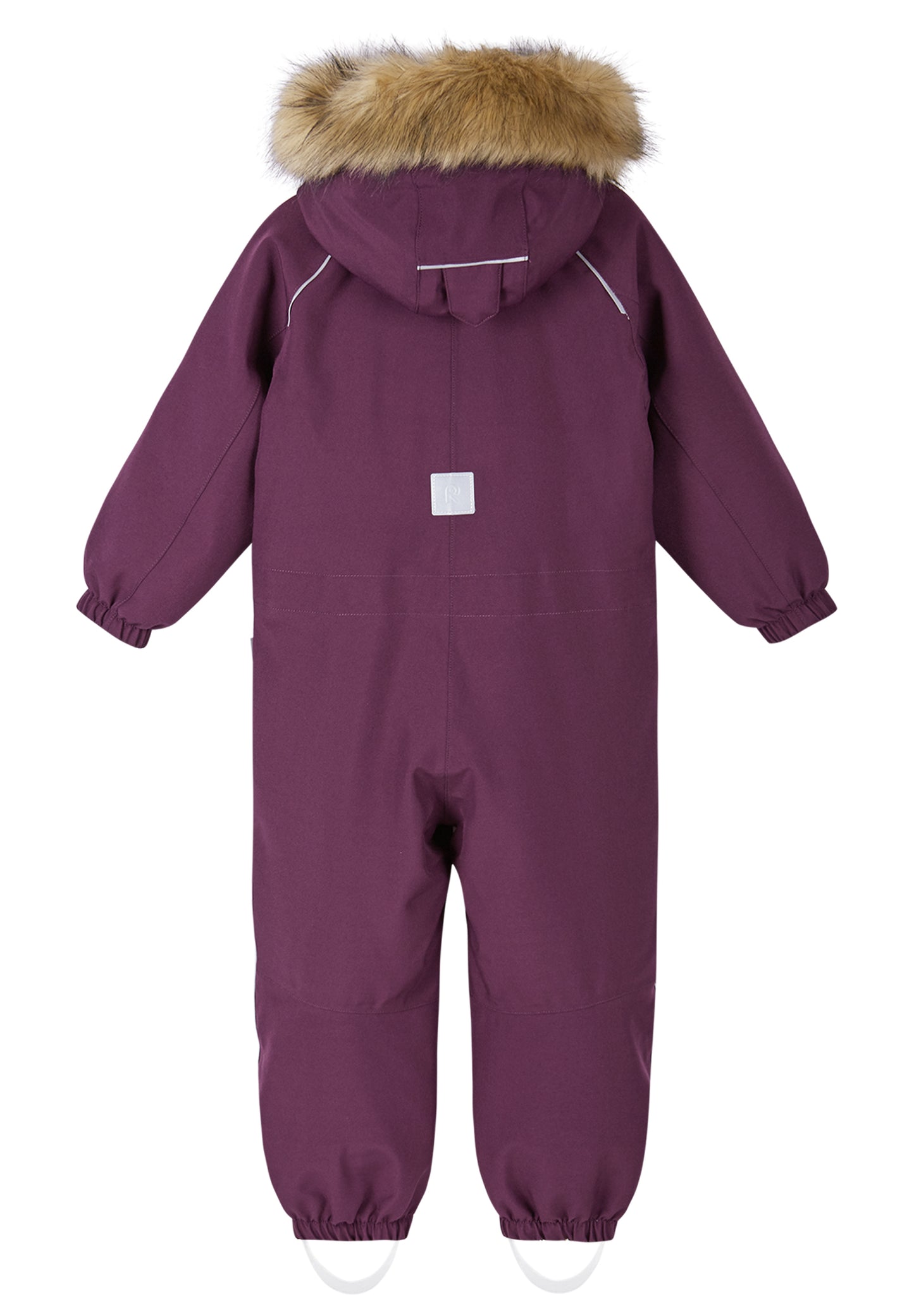 REIMA TEC+ Winteroverall/Skianzug <br>Trondheim <br>Gr. 110 bis 140 <br>extra robuster Po- und Knie/Schienbeinbereich <br> Taille regulierbar <br> Druckknopf am Beinende<br>auch ohne Kunstpelz tragbar <br>abnehmbare Fuss-Schlaufen<br> WS 10'000 mm