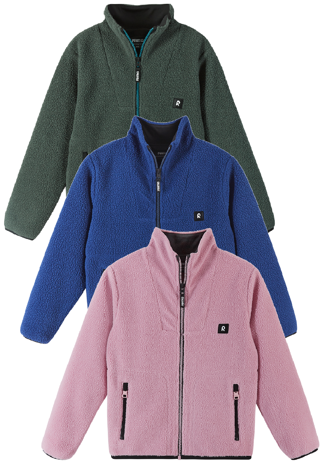 REIMA Veloursfleece-Jacke Turkki 520007A
