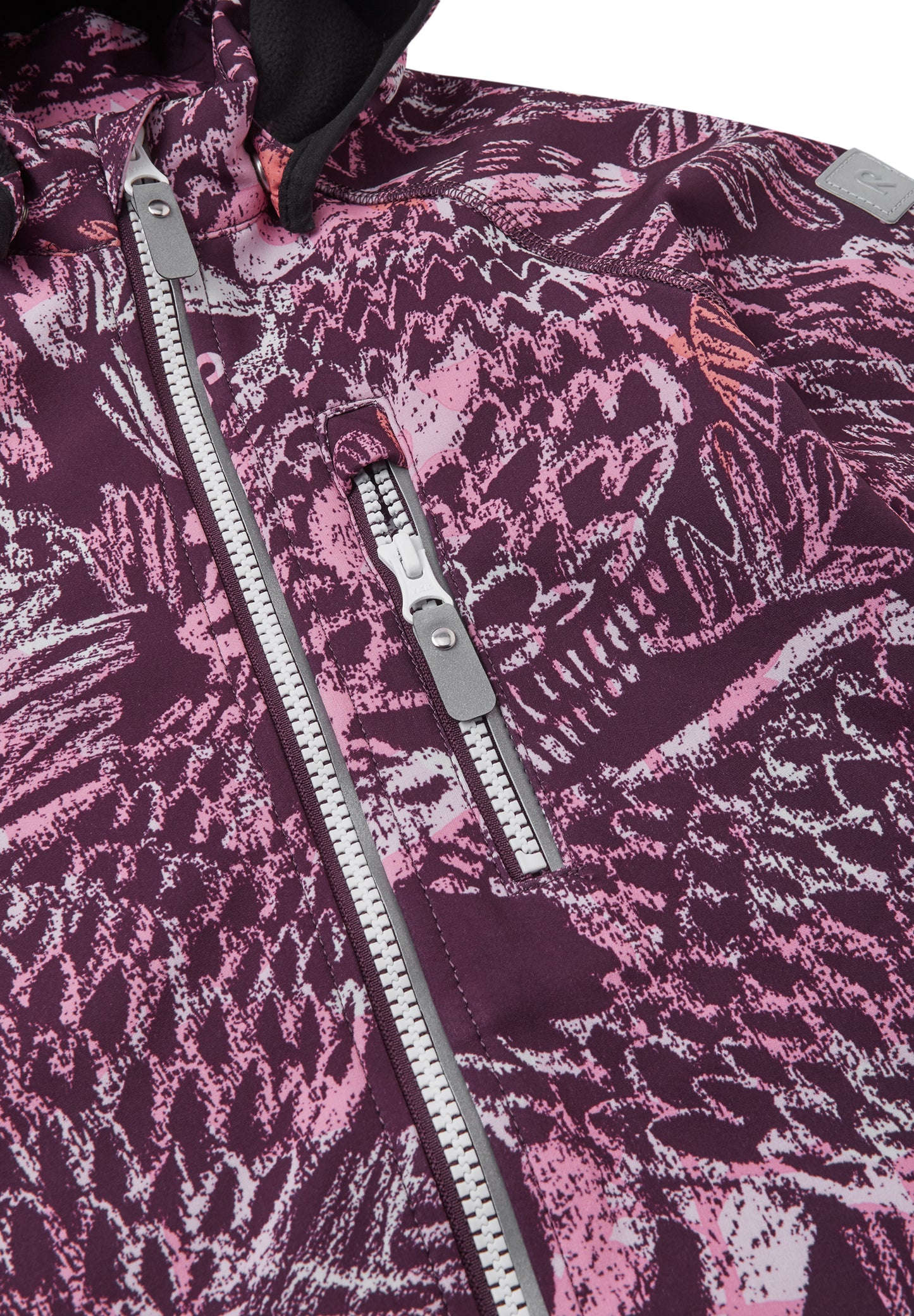 REIMA gefütterte Softshell-Jacke <br>Vantti <br>Gr. 80 bis 140<br> aussen Softshell<br> innen weiches Fleece <br>WS 10'000 mmz