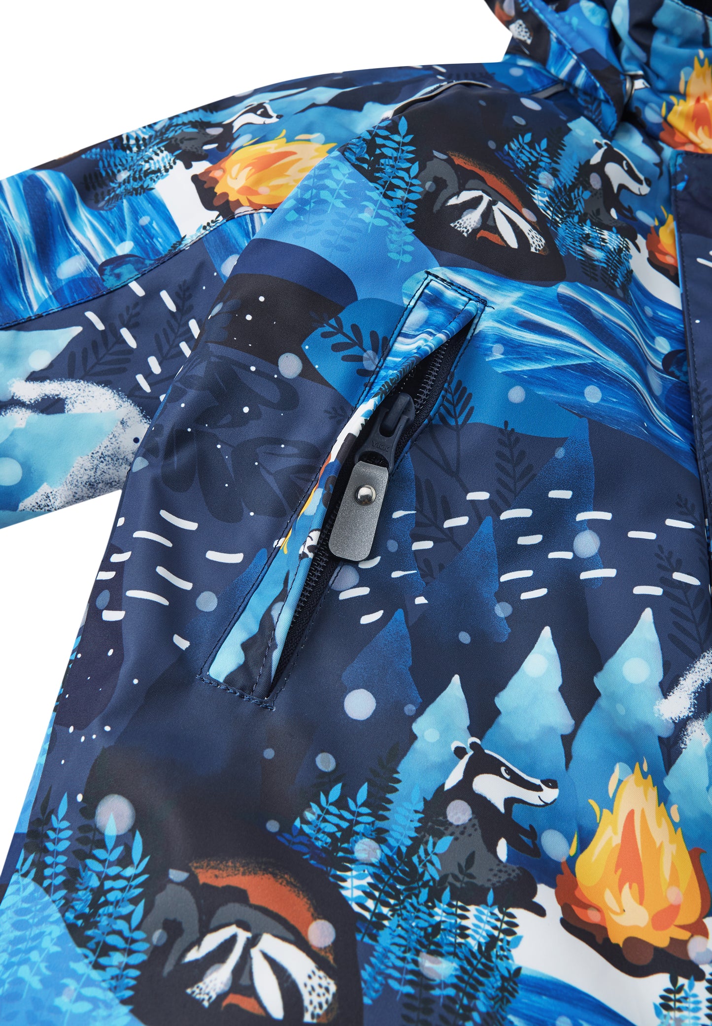 REIMA TEC Winteroverall/Skianzug <br>Langnes <br>Gr. 80 bis 98 <br> Po-Bereich extra dick isoliert<br> Taille regulierbar<br> abnehmbare Fuss-Schlaufen<br> WS 12'000 mm