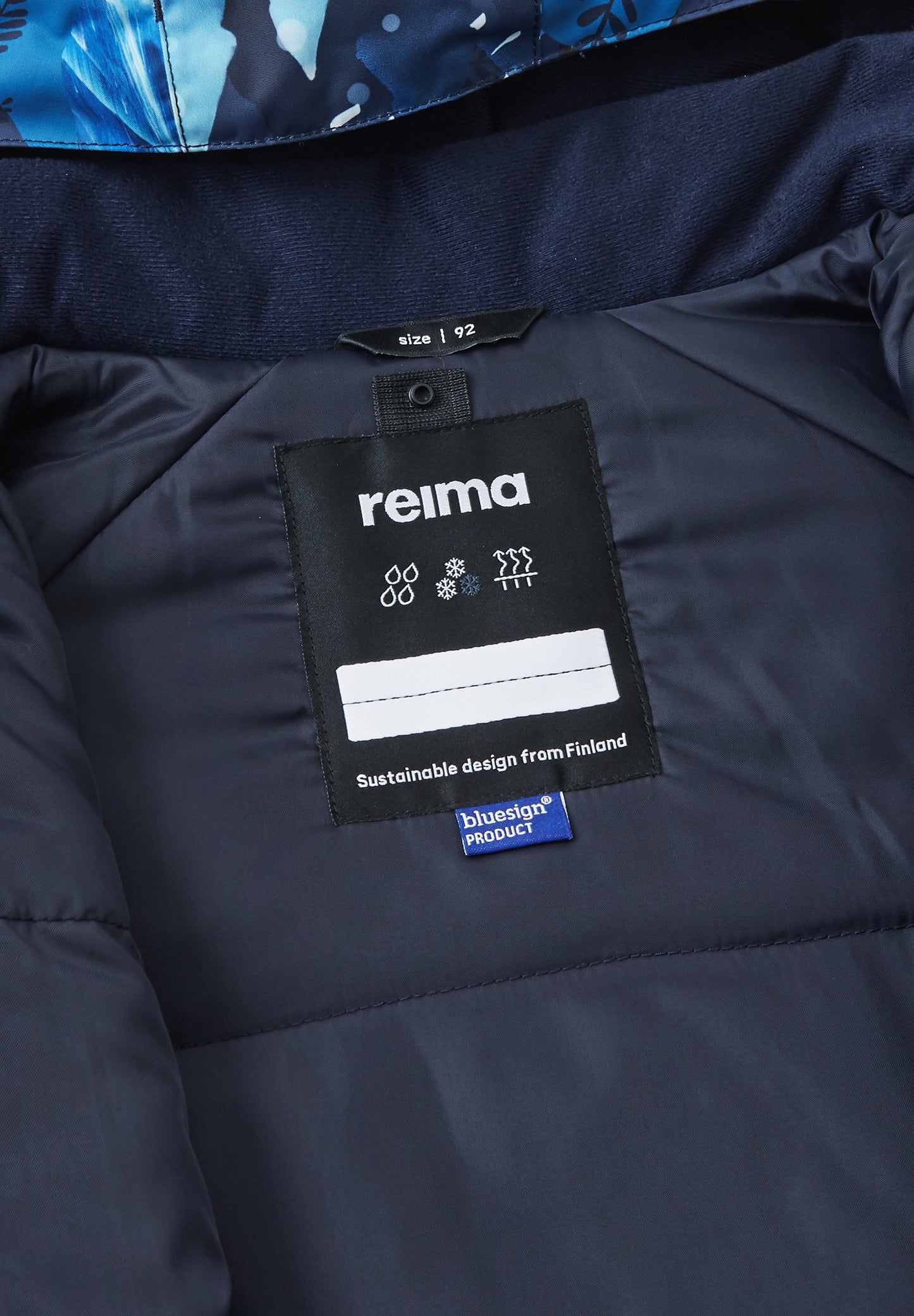 REIMA TEC Winteroverall/Skianzug <br>Langnes <br>Gr. 80 bis 98 <br> Po-Bereich extra dick isoliert<br> Taille regulierbar<br> abnehmbare Fuss-Schlaufen<br> WS 12'000 mm