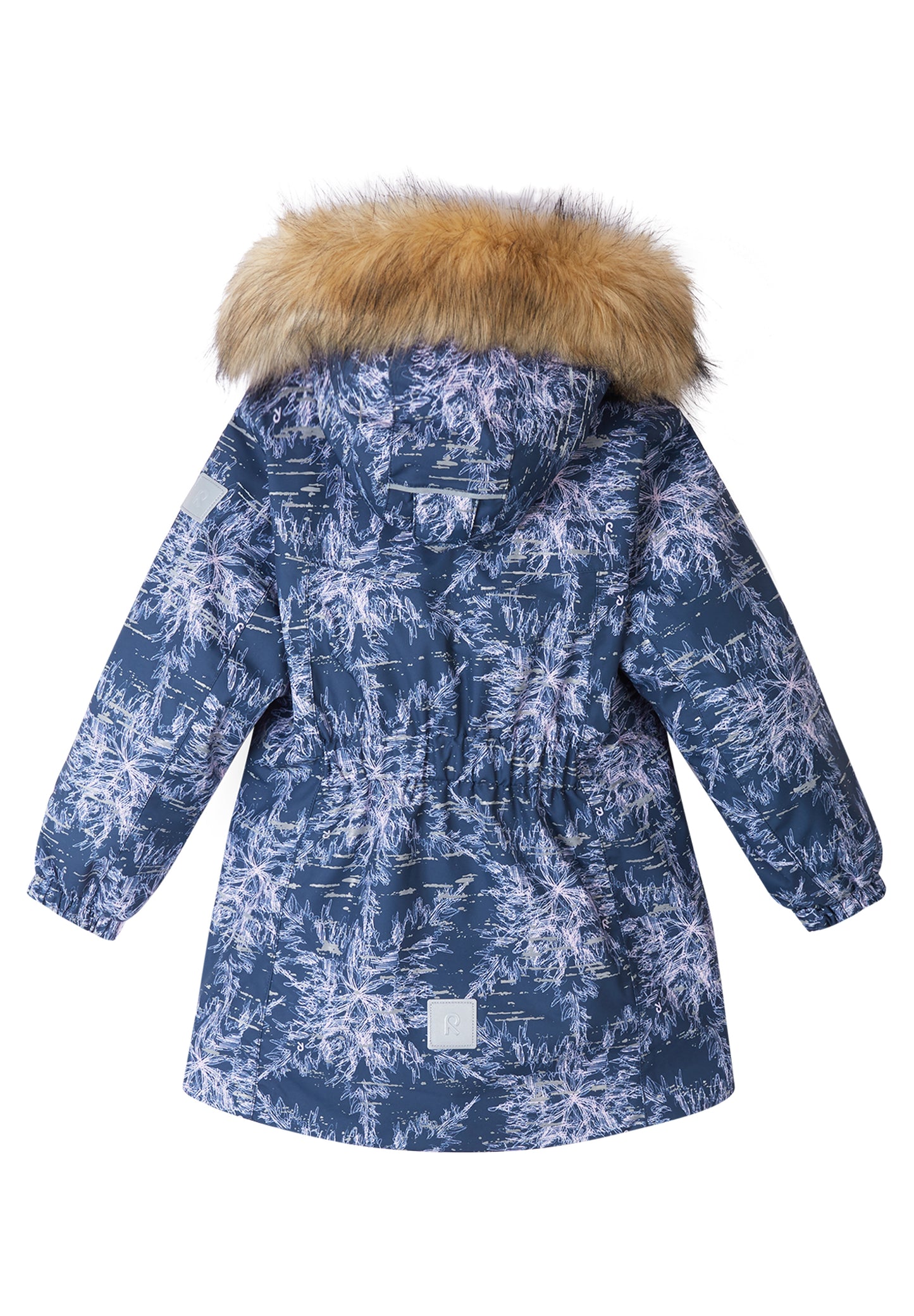 REIMA TEC Winterjacke/Parka Silda<br>Gr. 104, 110, 116, 122, 128<br> komplette Jacke reflektiert im Dunkeln <br>Kunstpelz abnehmbar, langer Schnitt<br> WS 15'000 mm