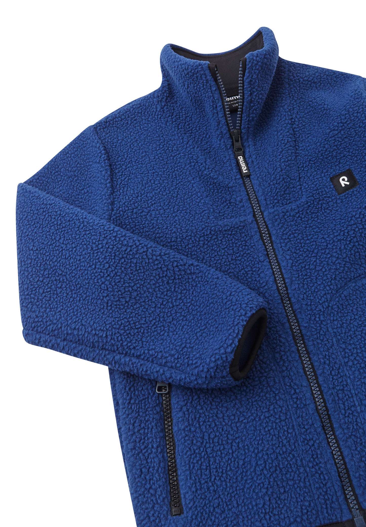 REIMA Fleece-Jacke <br>Turkki<br> Gr. 104 bis 164 <br> aussen warm und flauschig, innen hautfreundlicher Jersey<br> recyceltes Material<br> sehr warm, 330 g/m2 Dicke