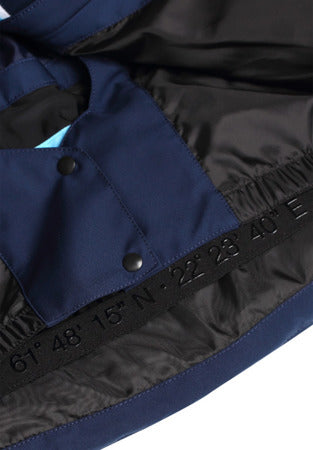 REIMA TEC Daunen Skijacke/Winterjacke Waken <br>Gr. 116, 128, 134, 140<br> echte zertifizierte Daune, waschbar<br> Schneefang & verstellbare Ärmelbündchen mit Lycraeinsätzen mit Daumenloch<br> funktionelle Details<br> WS >8'000 mm