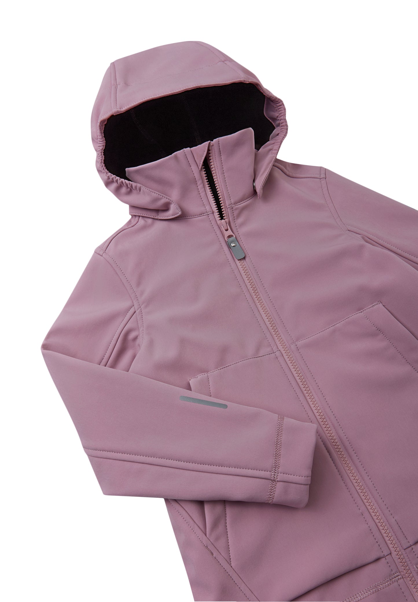 REIMA gefütterte Softshell-Jacke <br>Espoo <br>Gr. 140, 146, 152, 158, 164<br> aussen Softshell <br>innen weiches Fleece <br>WS 10'000 mm