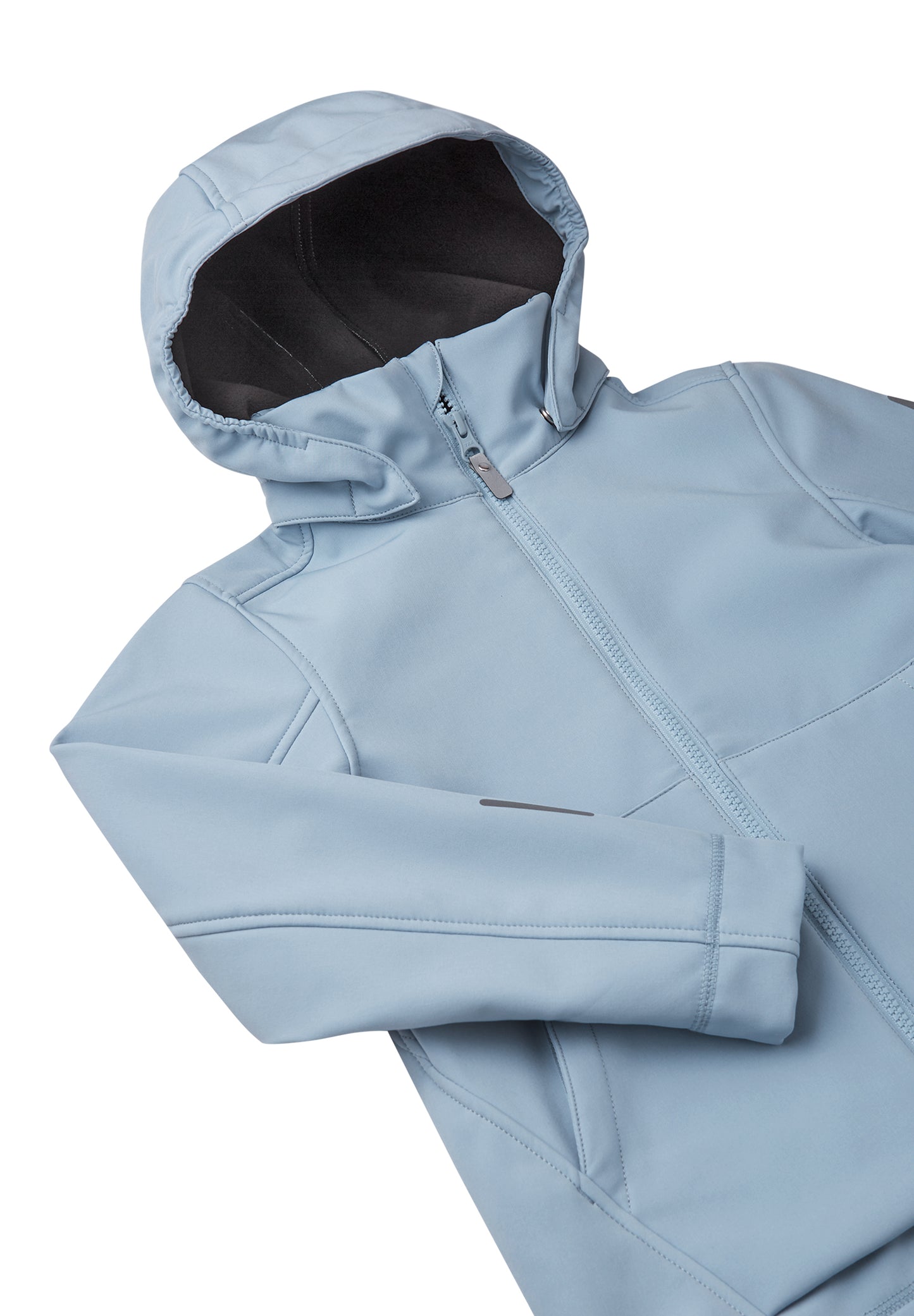 REIMA gefütterte Softshell-Jacke <br>Espoo <br>Gr. 140, 146, 152, 158, 164<br> aussen Softshell <br>innen weiches Fleece <br>WS 10'000 mm