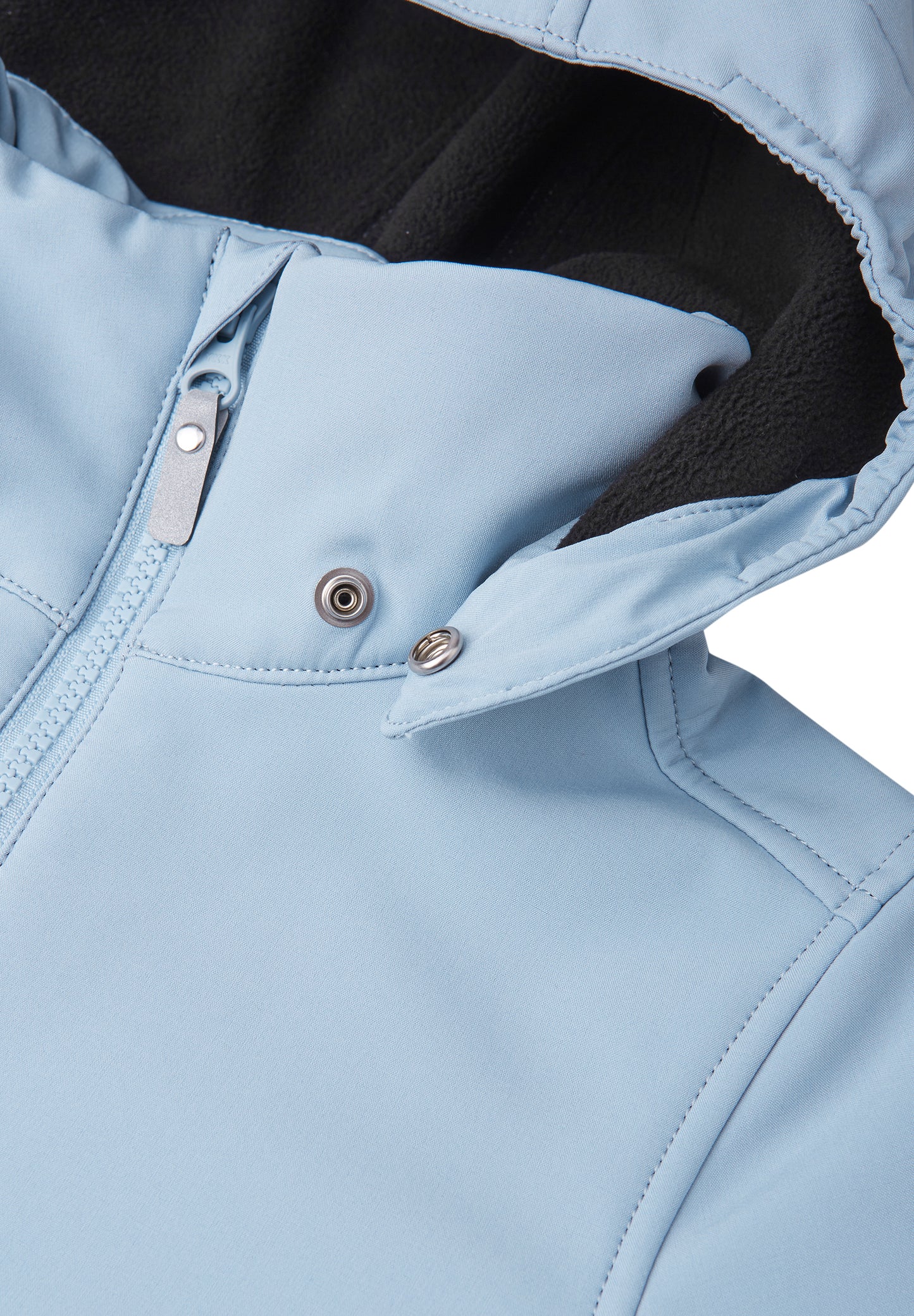 REIMA gefütterte Softshell-Jacke <br>Espoo <br>Gr. 140, 146, 152, 158, 164<br> aussen Softshell <br>innen weiches Fleece <br>WS 10'000 mm