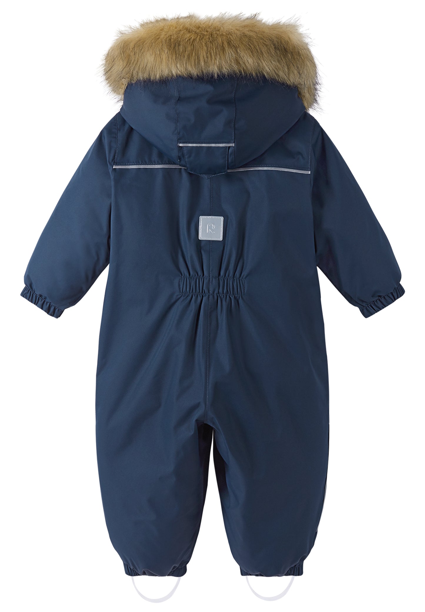 REIMA TEC Winteroverall/Skianzug<br> Gotland <br>Gr. 74 bis 98<br> Po-Bereich extra dick isoliert<br> auch ohne Kunst-Pelz tragbar<br> abnehmbare Fuss-Schlaufen<br> WS >12'000 mm