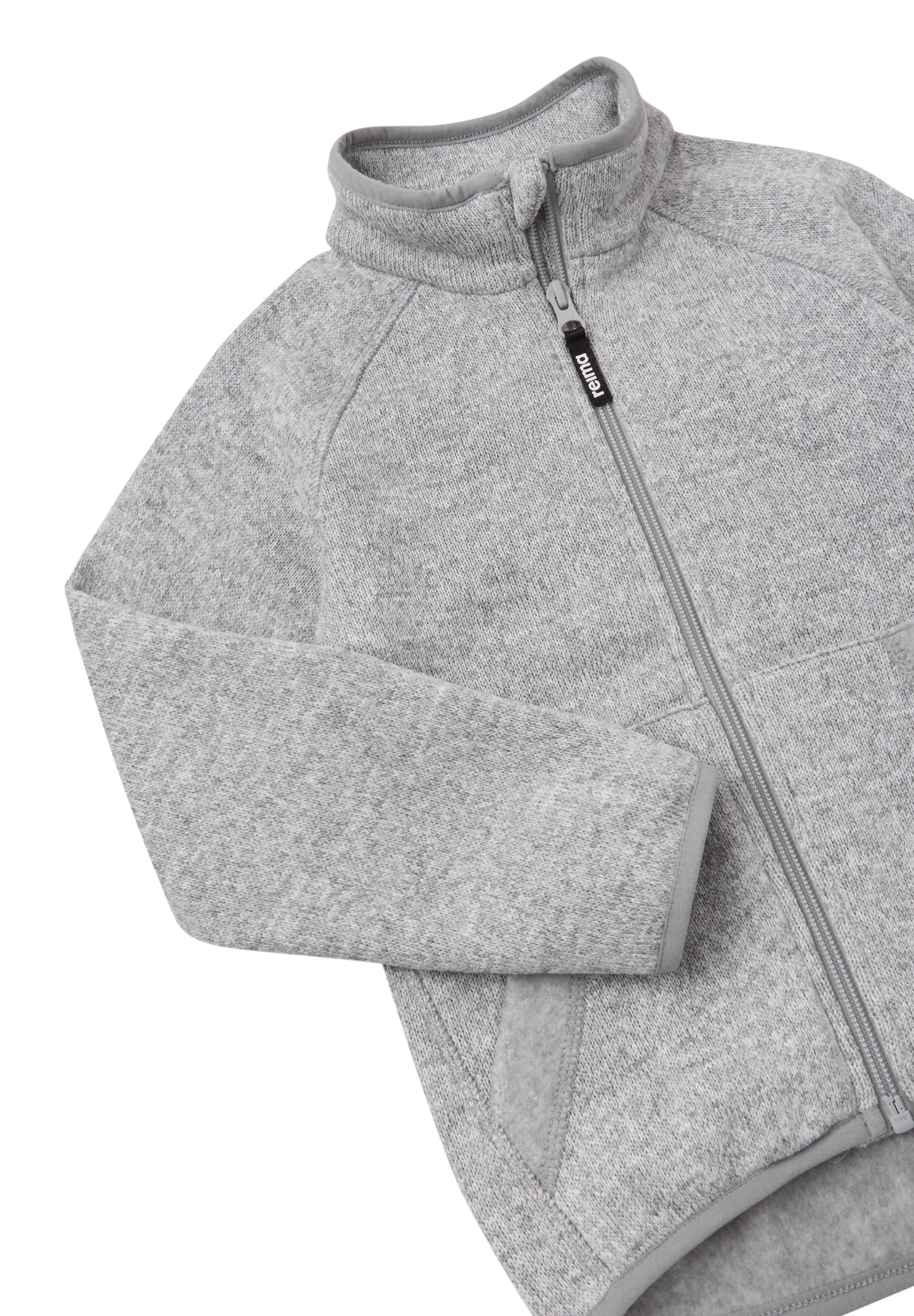 REIMA Jacke Strick-Fleece<br> Hopper <br>Gr. 92 bis 140<br> atmungsaktiv<br> etwas dickere Qualität<br> zum Separat-Tragen<br> sehr warm, 310 g/m2 Dicke