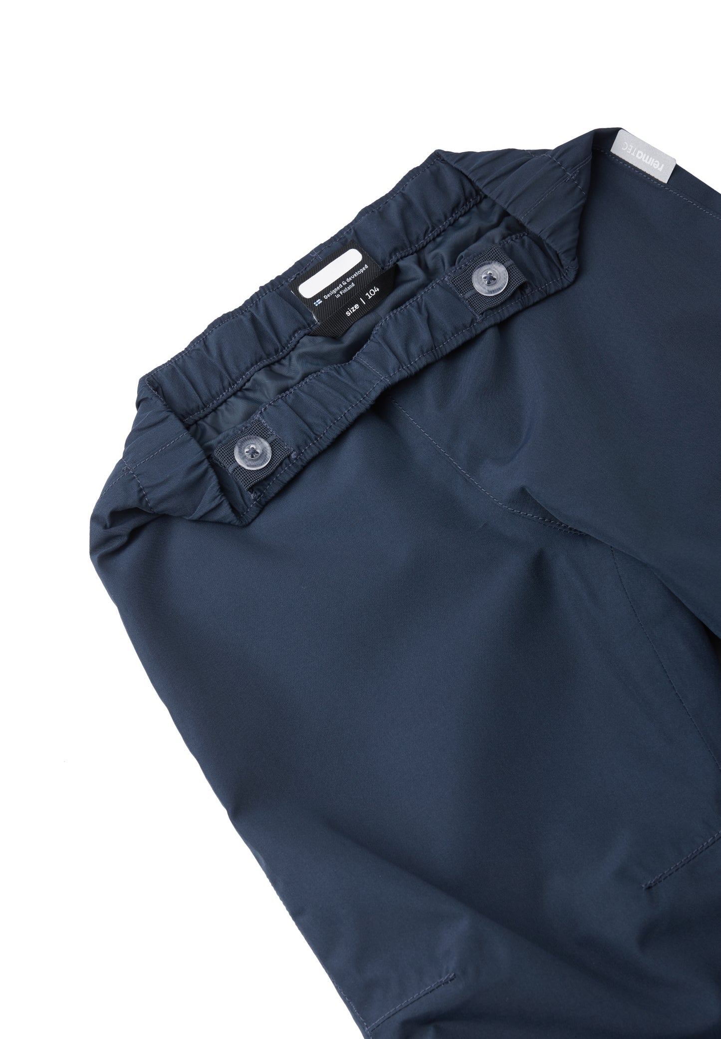 REIMA TEC Regenhose <br>Kaura <br>Gr. 80 bis 140 <br>abnehmbare Fussgummi (bis Gr. 110)<br> WS >10'000 mm