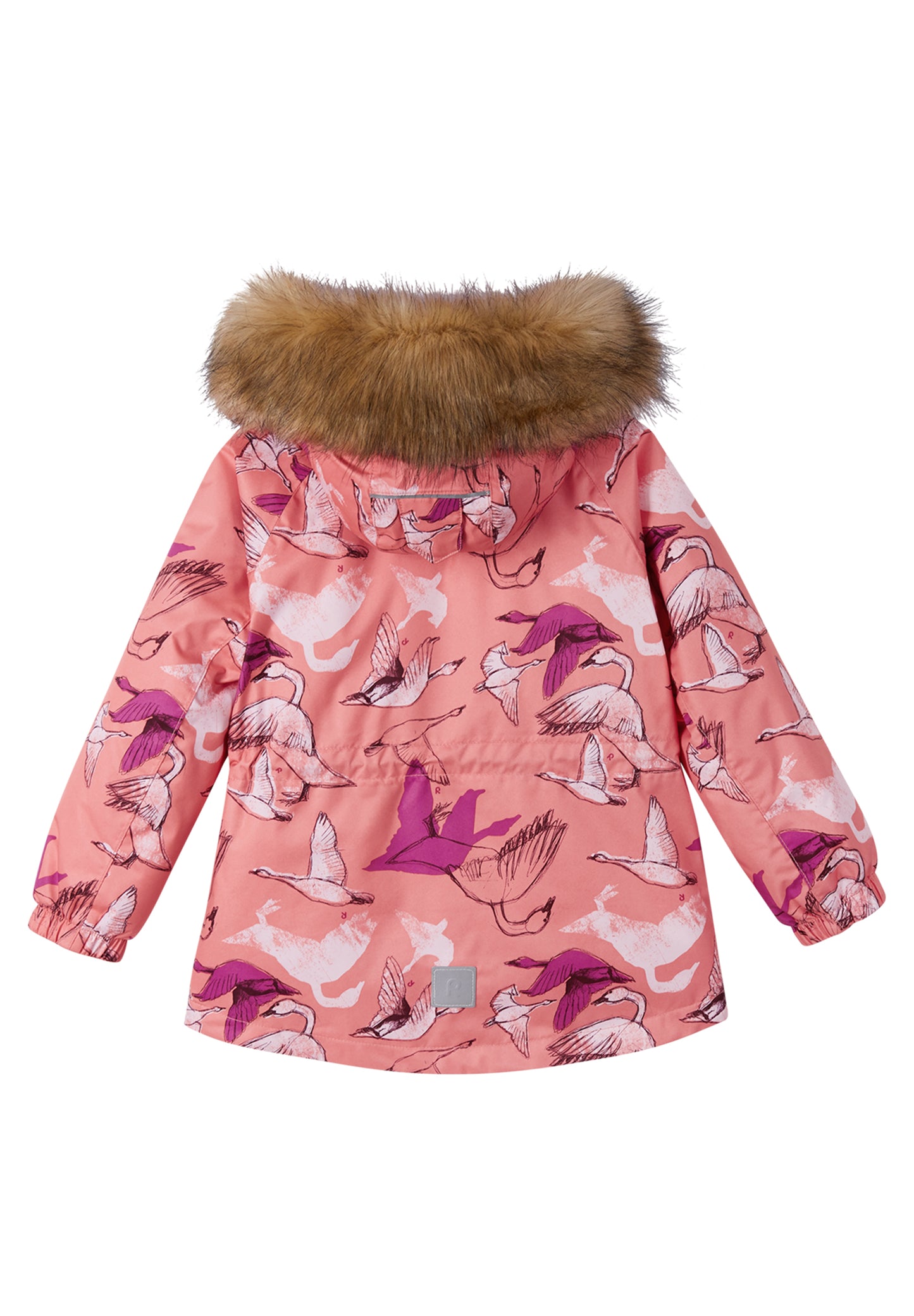 REIMA TEC Winterjacke/Parka<br> Kiela<br>Gr. 104, 110, 116, 134, 140 <br>Kunstpelz abnehmbar <br> langer Schnitt, Taille regulierbar<br> WS 10'000 mm