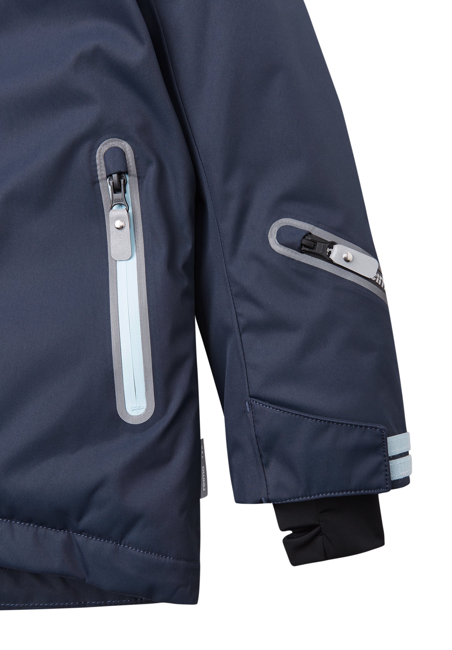 REIMA TEC Skijacke/Winterjacke<br> Kiiruna <br>Gr. 104 bis 140<br> Schneefang & verstellbare Ärmelbündchen mit Lycraeinsätzen<br> funktionelle Details<br> WS 12'000 mm
