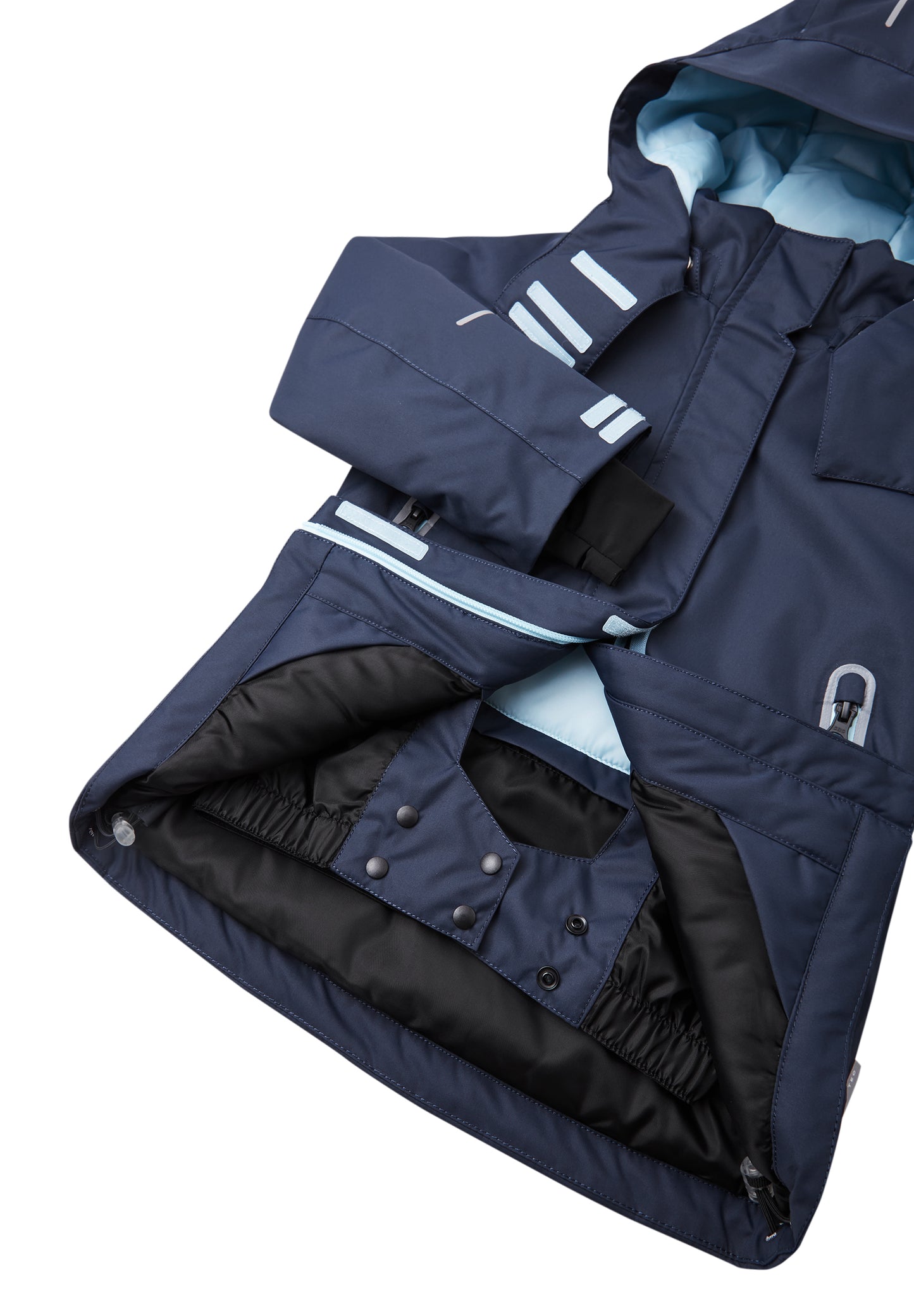 REIMA TEC Skijacke/Winterjacke<br> Kiiruna <br>Gr. 104 bis 140<br> Schneefang & verstellbare Ärmelbündchen mit Lycraeinsätzen<br> funktionelle Details<br> WS 12'000 mm