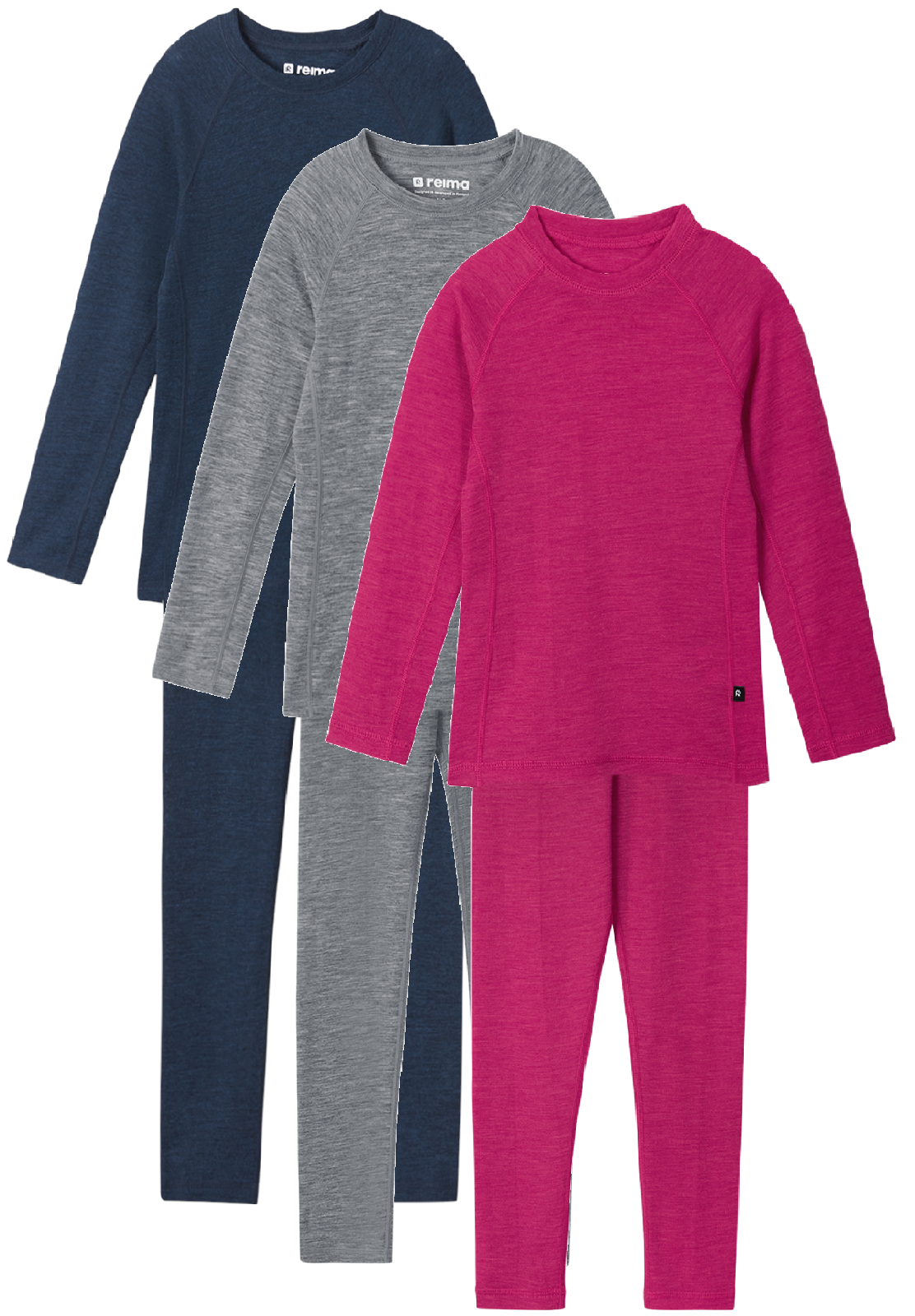 REIMA Thermo Set Hose+Shirt Thermowäsche Merino Kinsei 5200029A