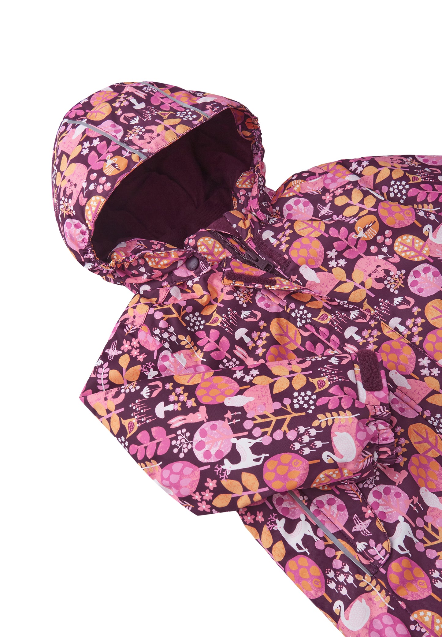 REIMA TEC Winterjacke Kuhmoinen AKTIONSFARBE <br>Gr. 80 bis 98 <br> Taille regulierbar<br> WS 10'000