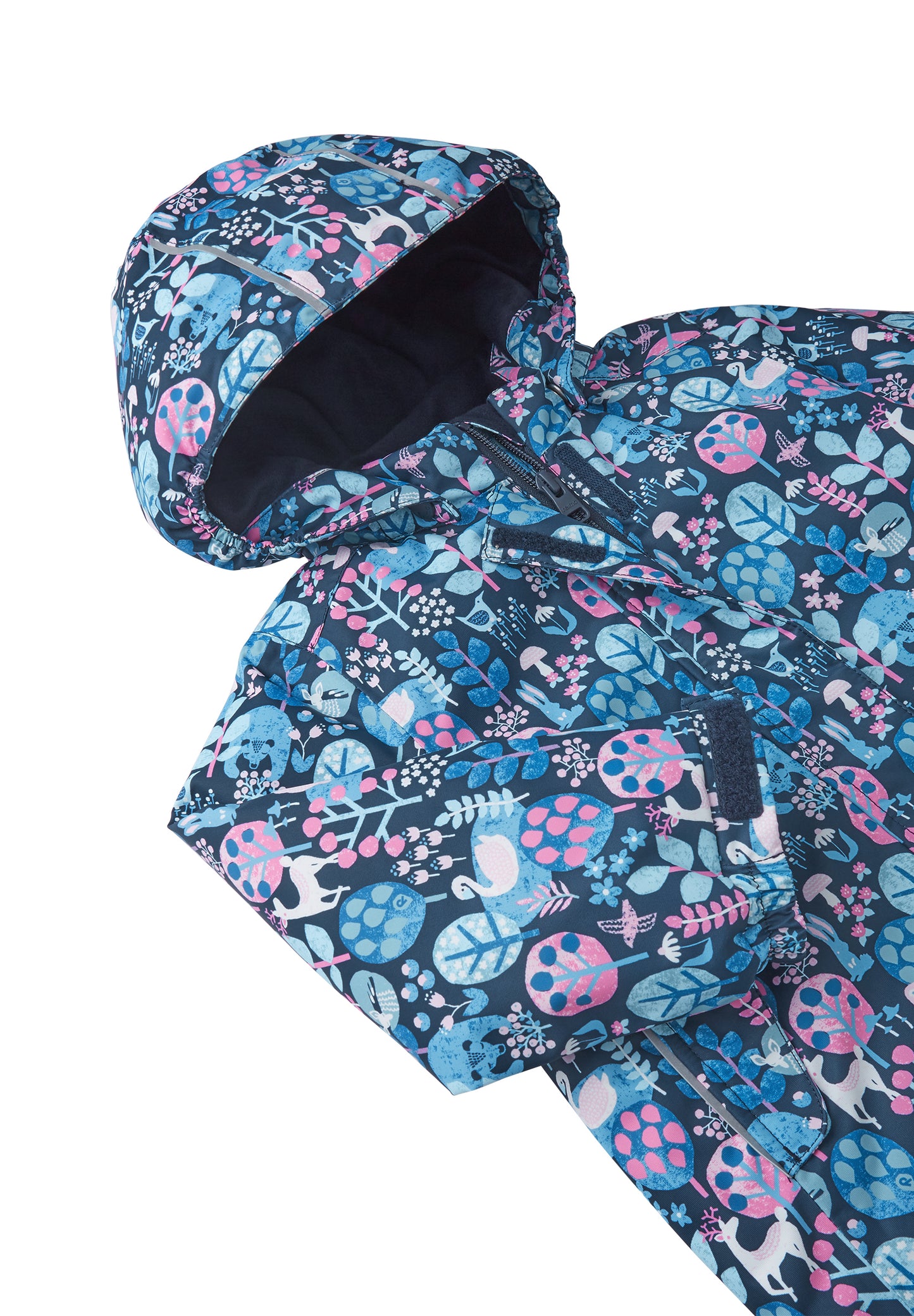 REIMA TEC Winterjacke Kuhmoinen AKTIONSFARBE <br>Gr. 80 bis 98 <br> Taille regulierbar<br> WS 10'000