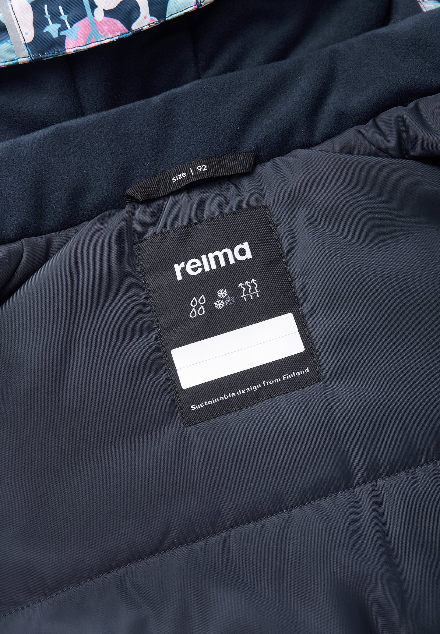 REIMA TEC Winterjacke Kuhmoinen AKTIONSFARBE <br>Gr. 80 bis 98 <br> Taille regulierbar<br> WS 10'000