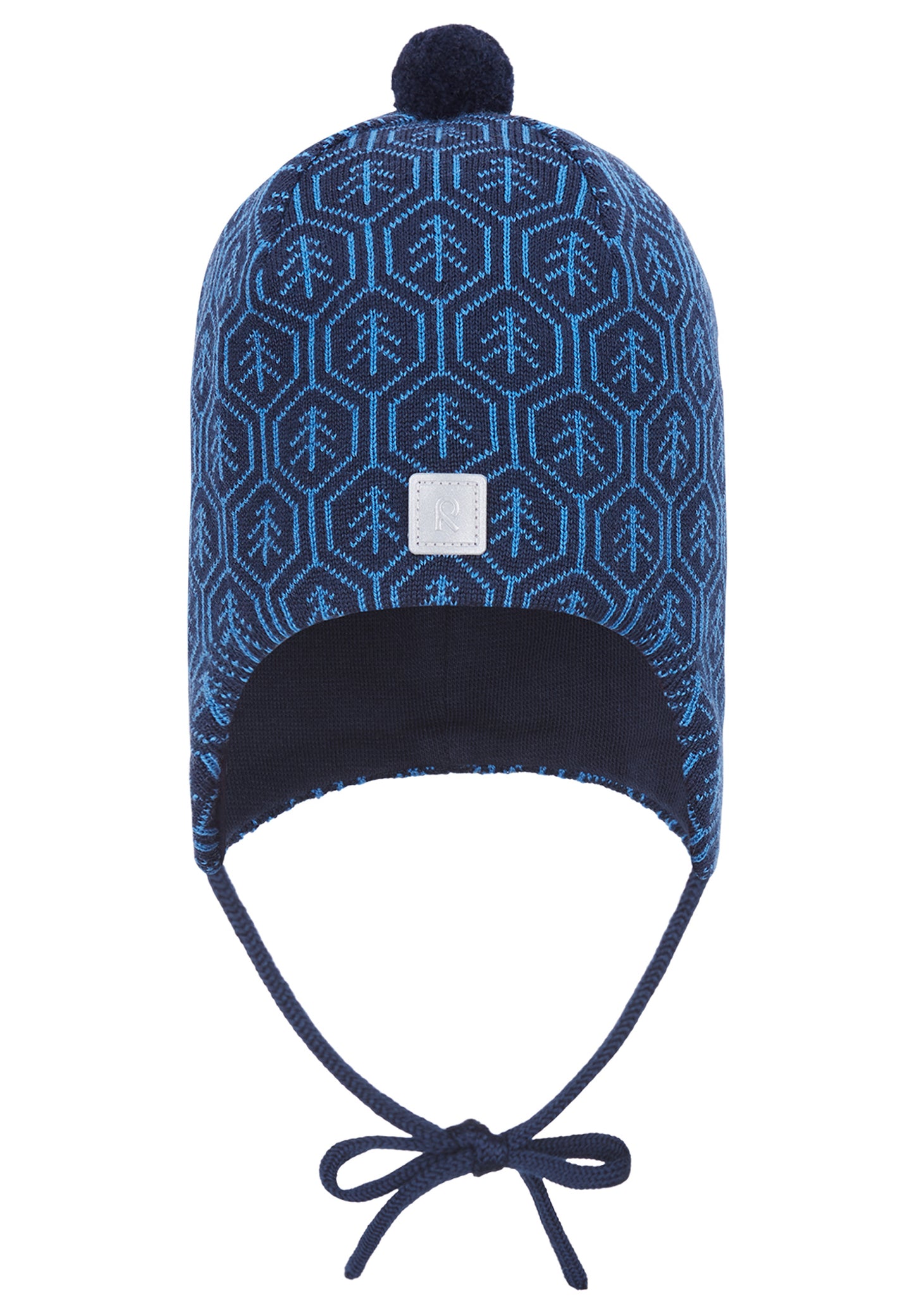 Reima Mütze mit Bändel <br>Kuurainen <br>Gr. 46, 48, 50, 52 <br>innen hautfreundliche Bio-Baumwolle<br> aussen warme, wasserabweisende Merino-Wolle<br> Windstopper-Membrane im Ohrbereich