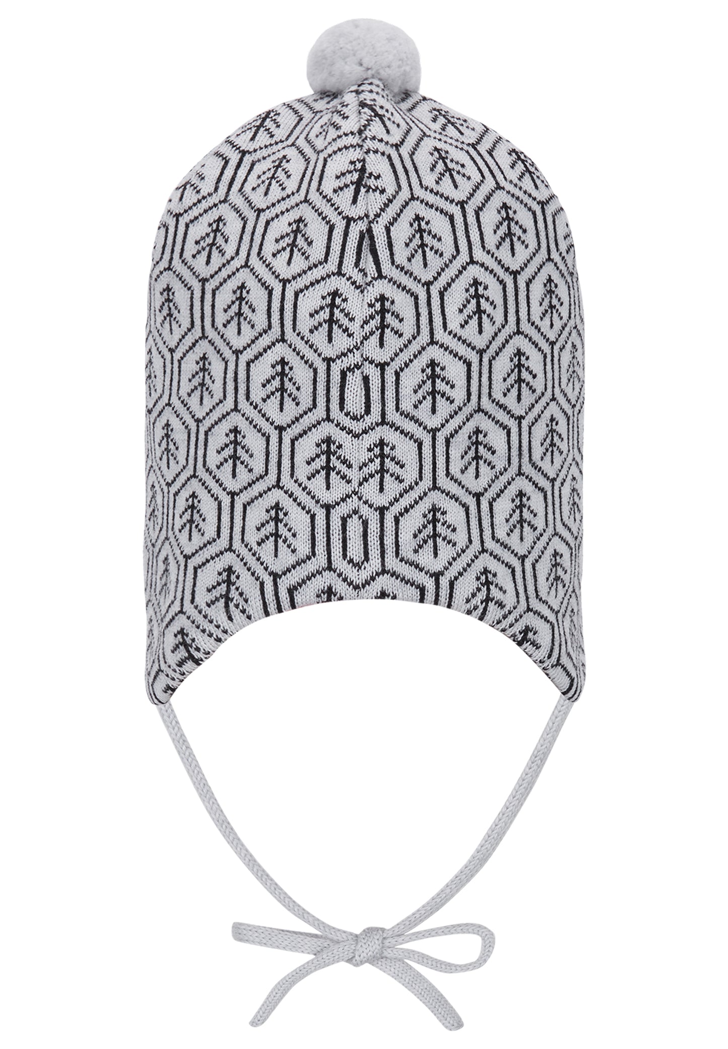 Reima Mütze mit Bändel <br>Kuurainen <br>Gr. 46, 48, 50, 52 <br>innen hautfreundliche Bio-Baumwolle<br> aussen warme, wasserabweisende Merino-Wolle<br> Windstopper-Membrane im Ohrbereich